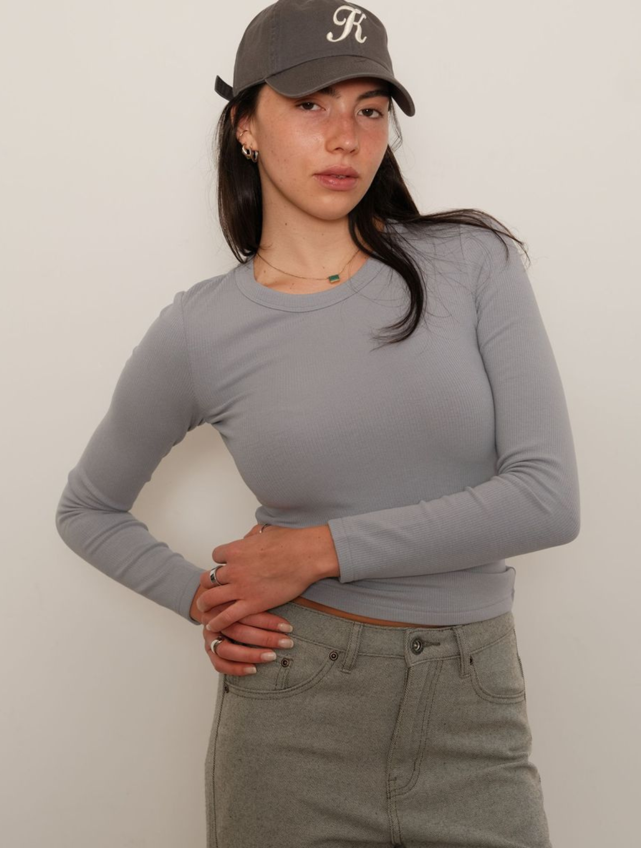 Plush Rib Long Sleeve