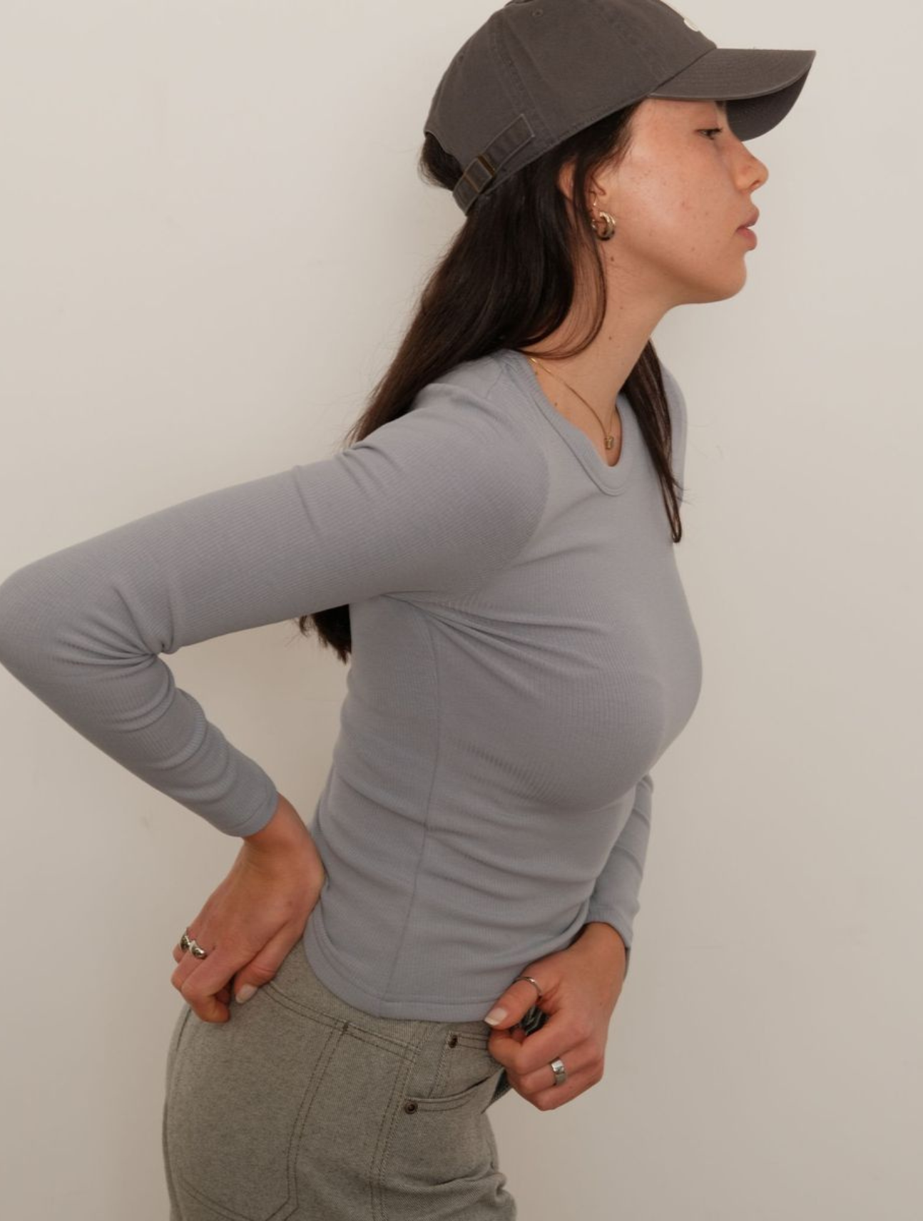 Plush Rib Long Sleeve