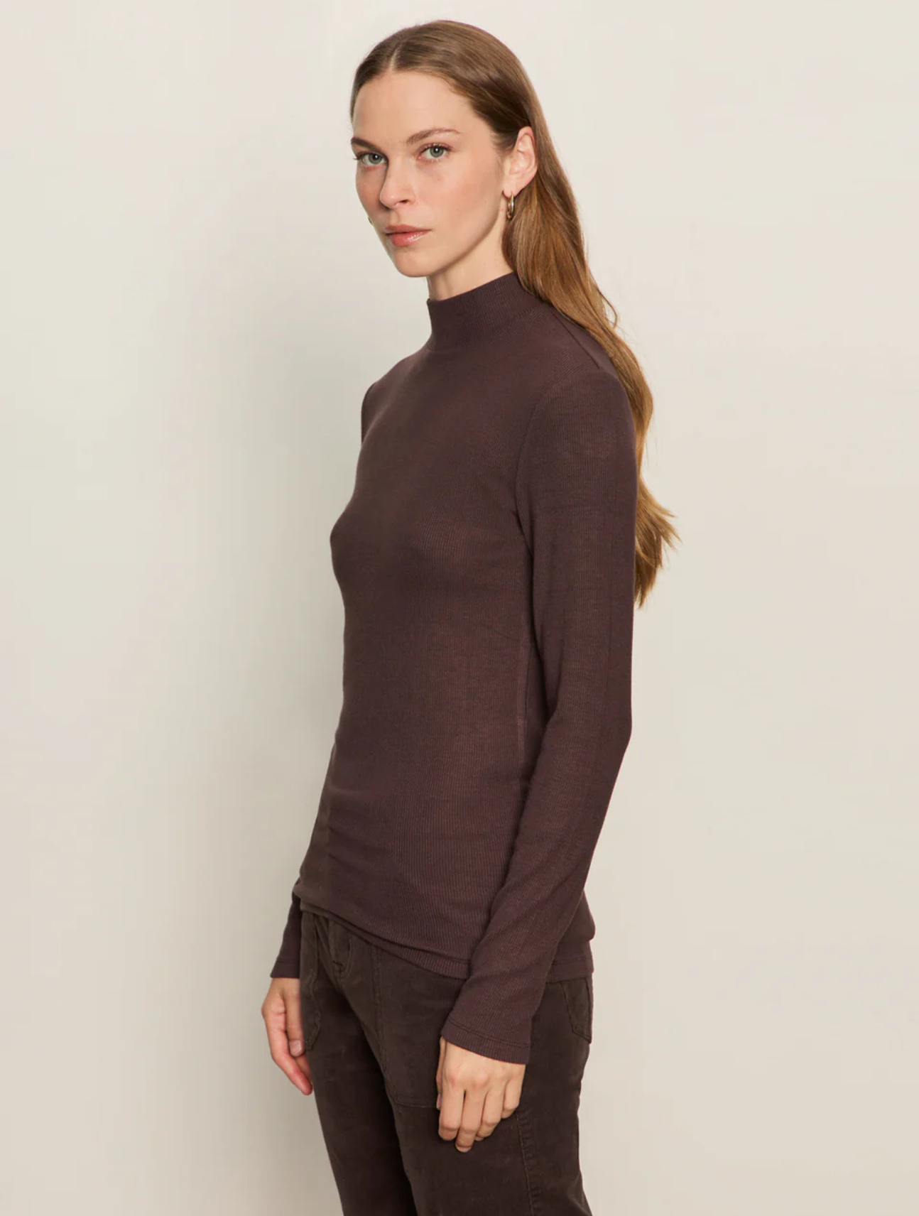 Long Sleeve Mock Essential