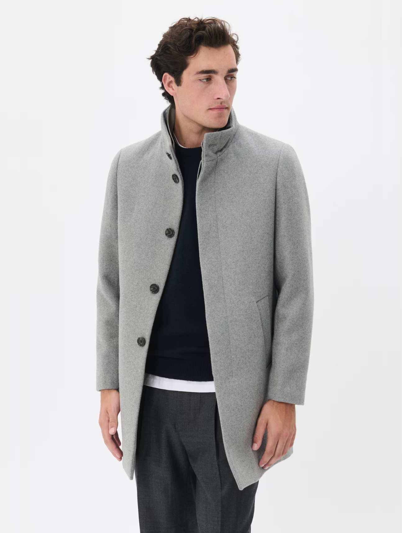Harvey Wool Coat