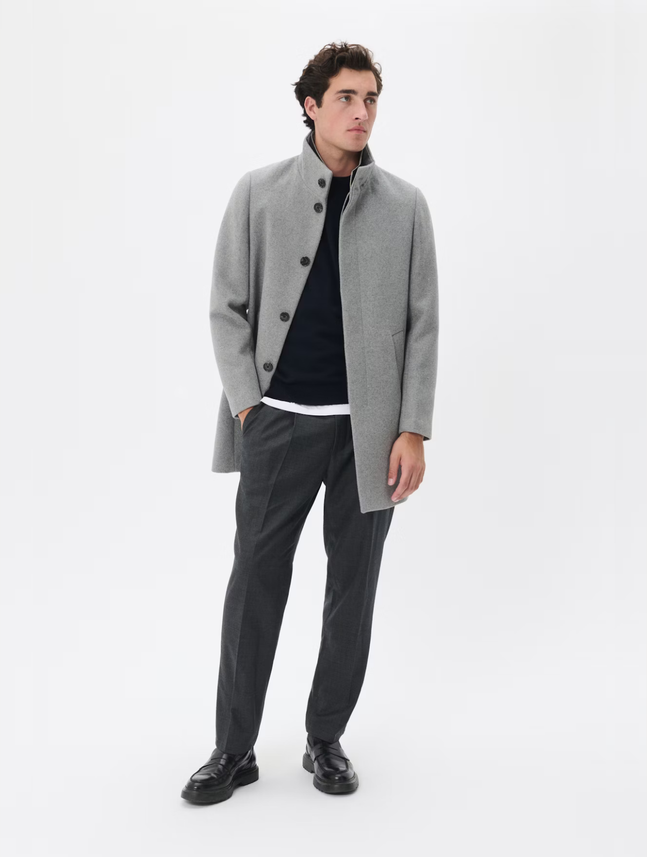 Harvey Wool Coat