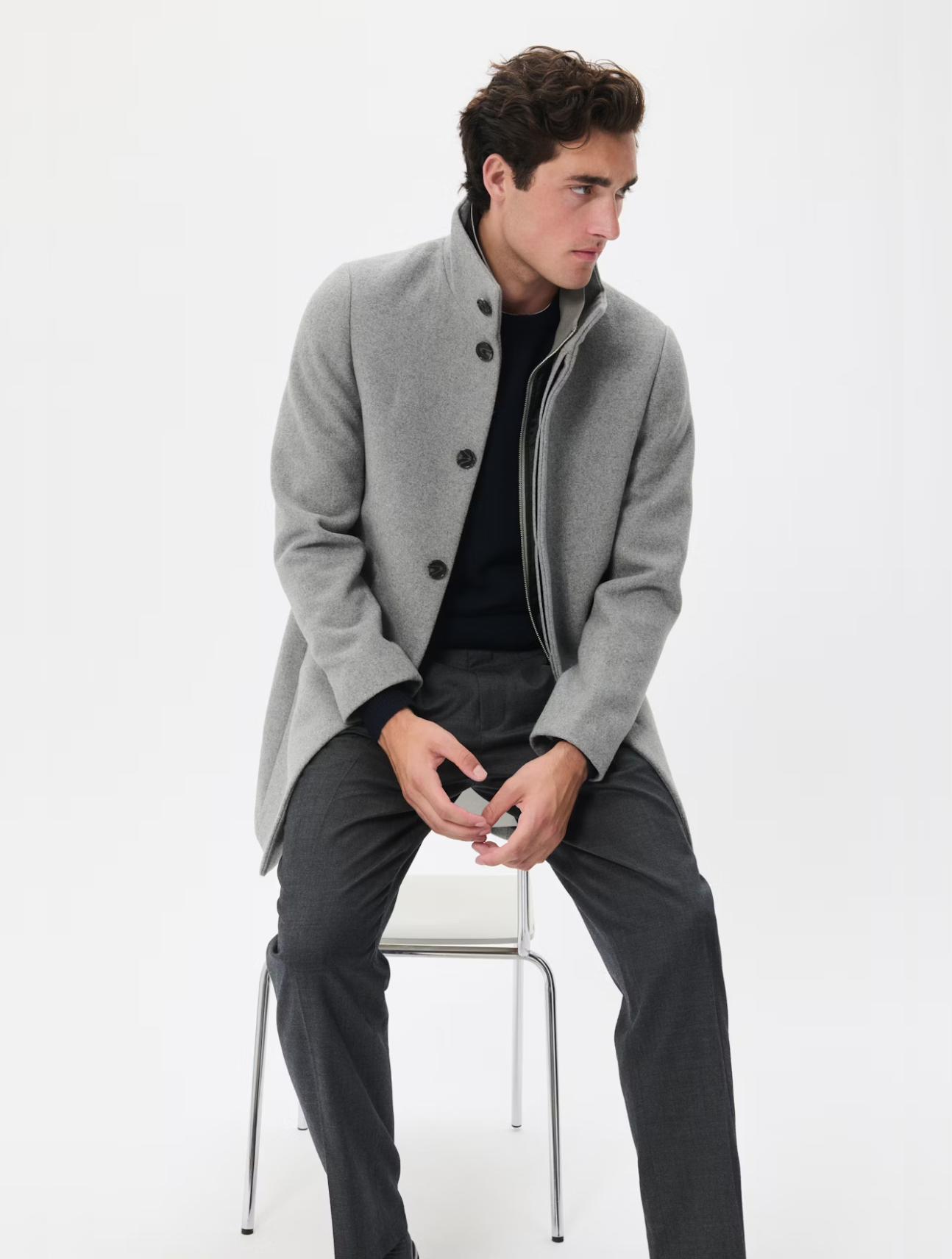 Harvey Wool Coat