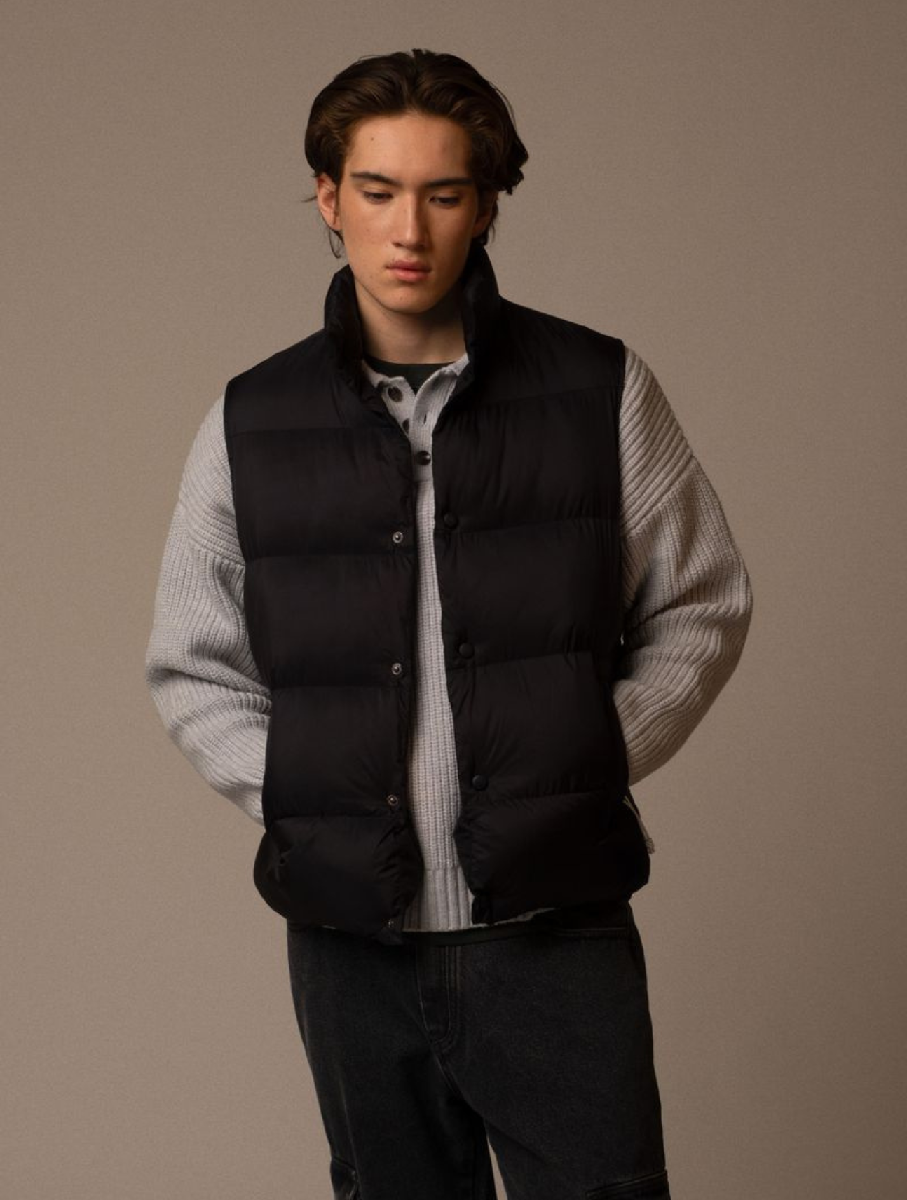Nylon Puffer Vest