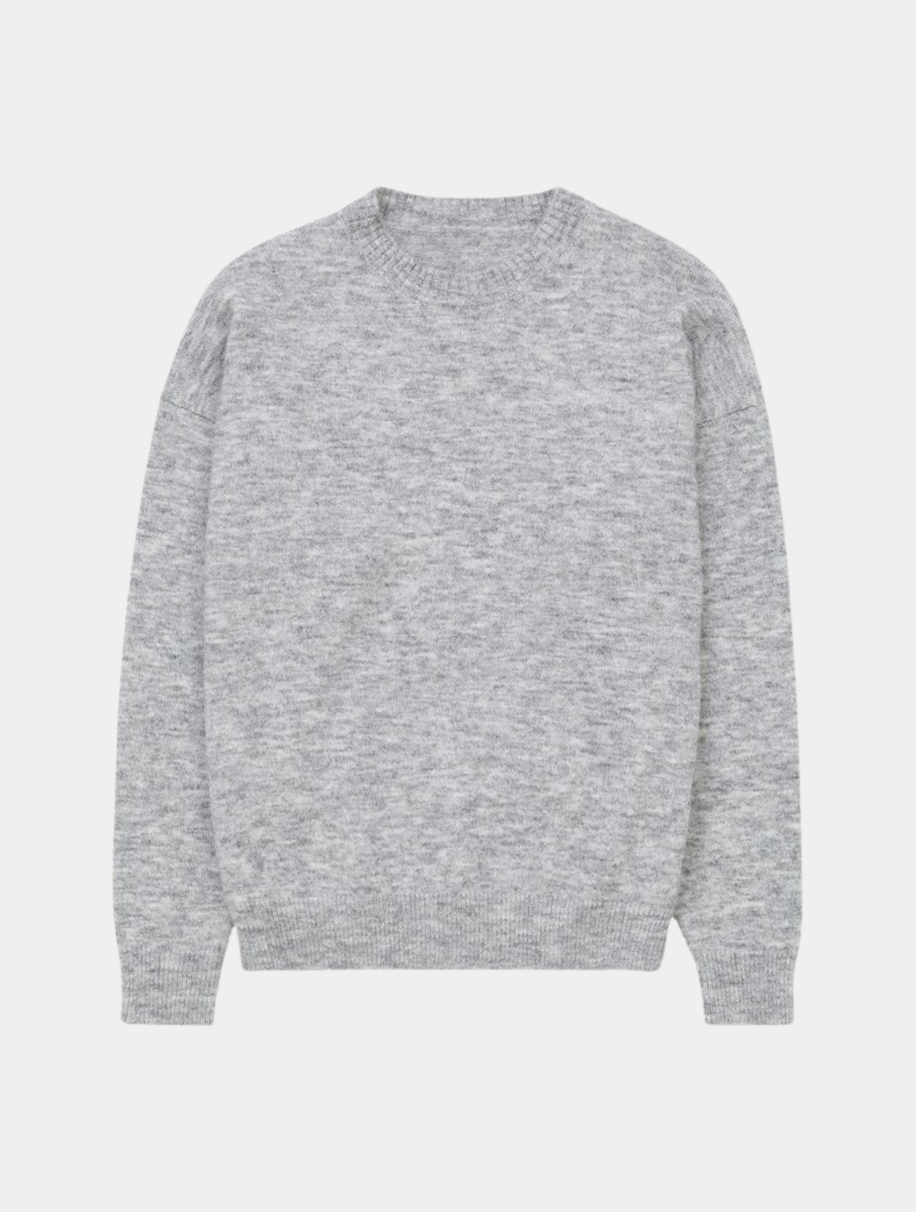 Brushed Knit Crew