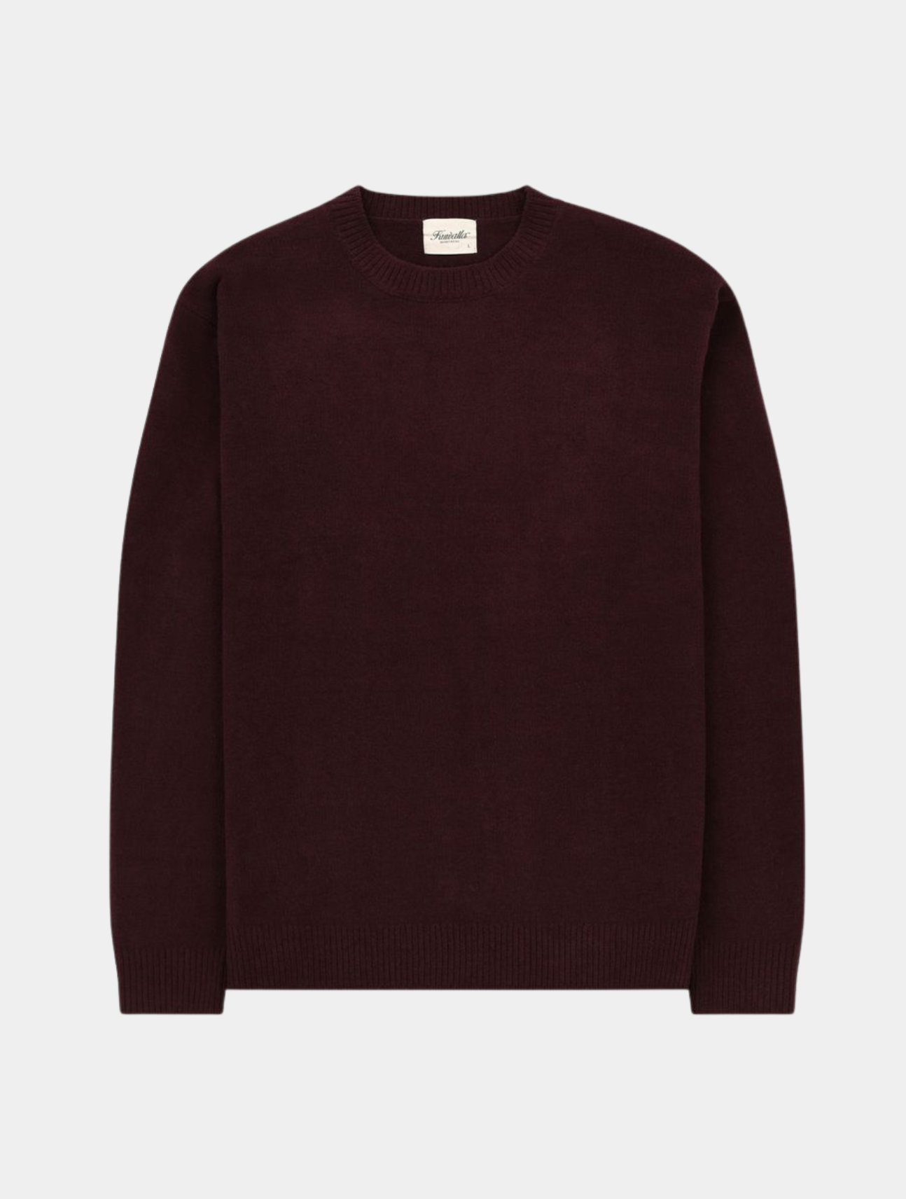 Textured Knit Crew