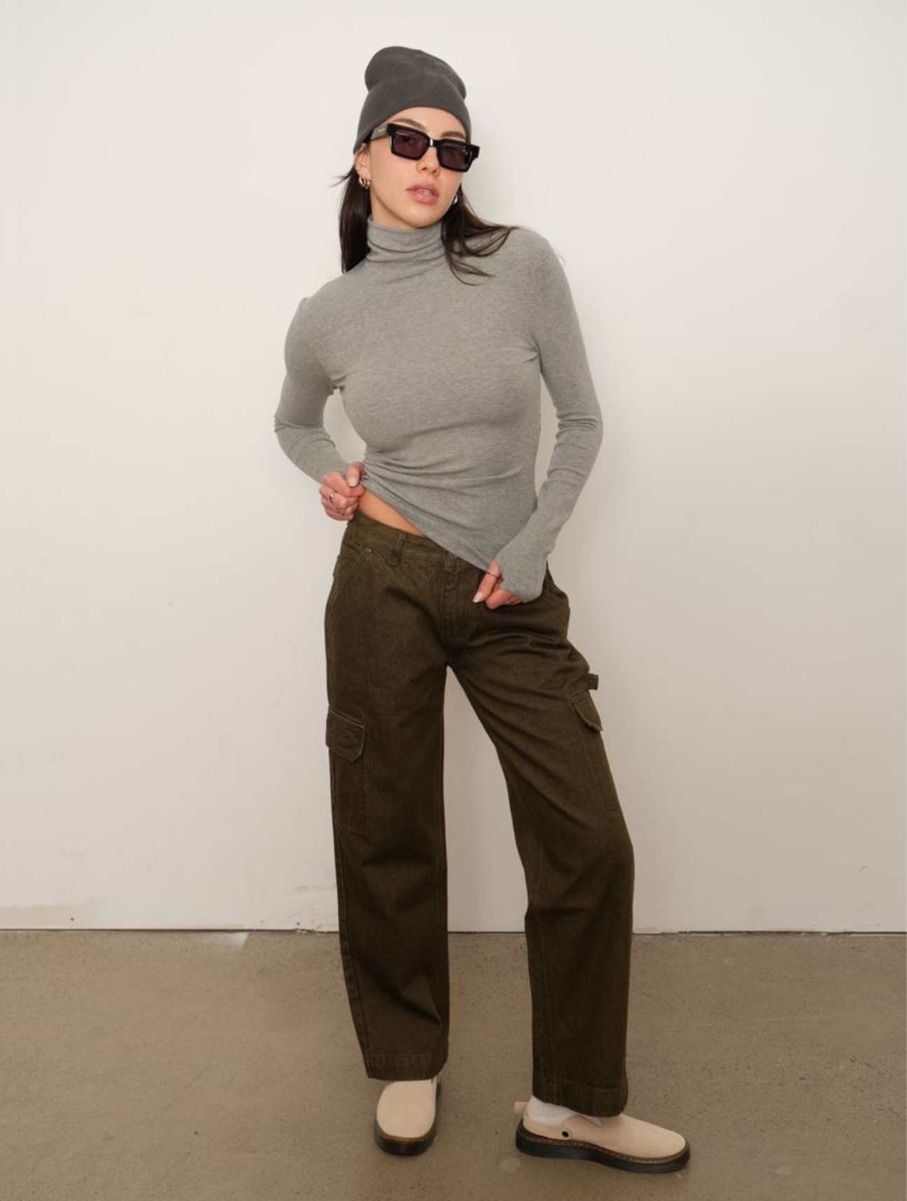 Wool Layering Turtleneck