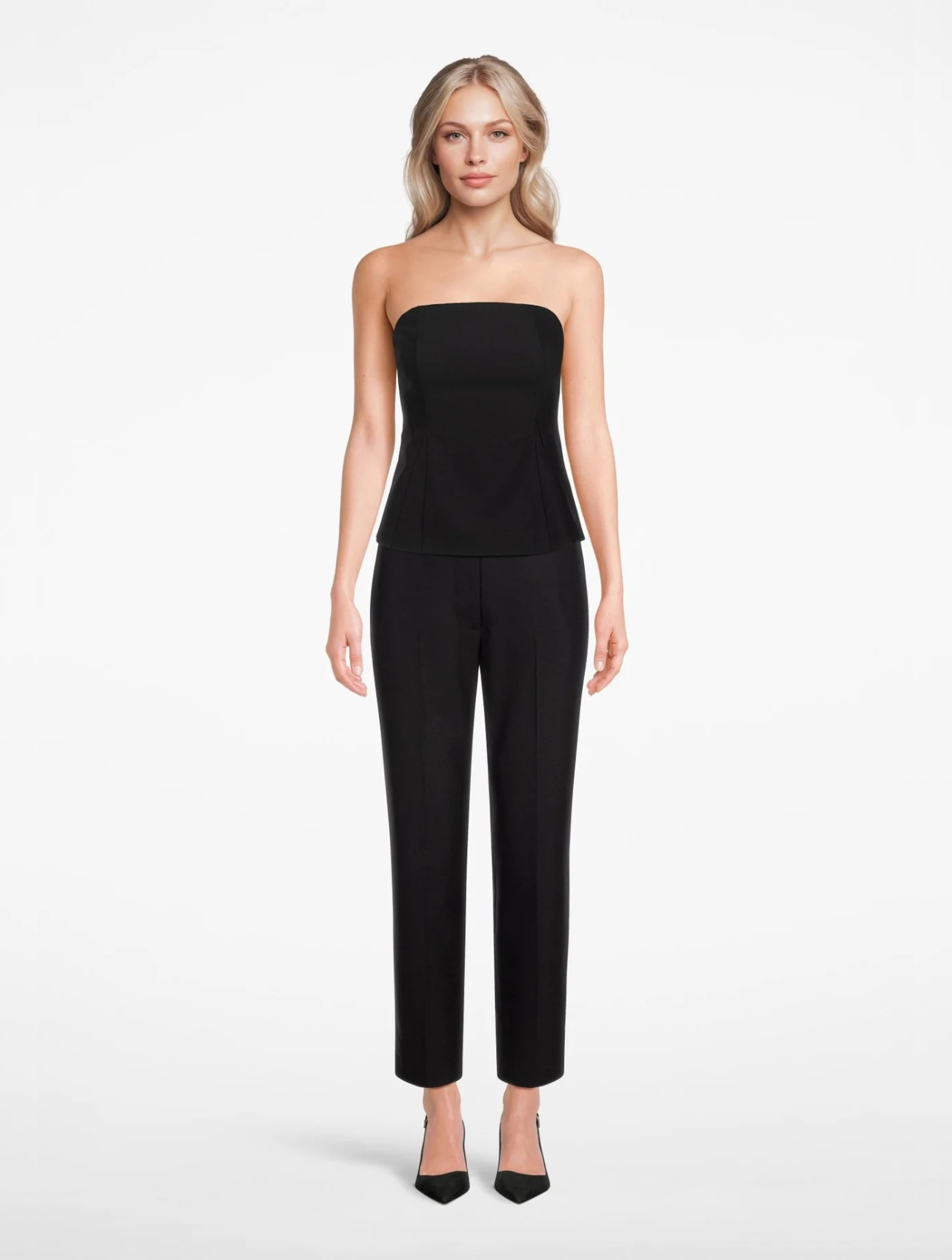 Calais Peplum Bustier