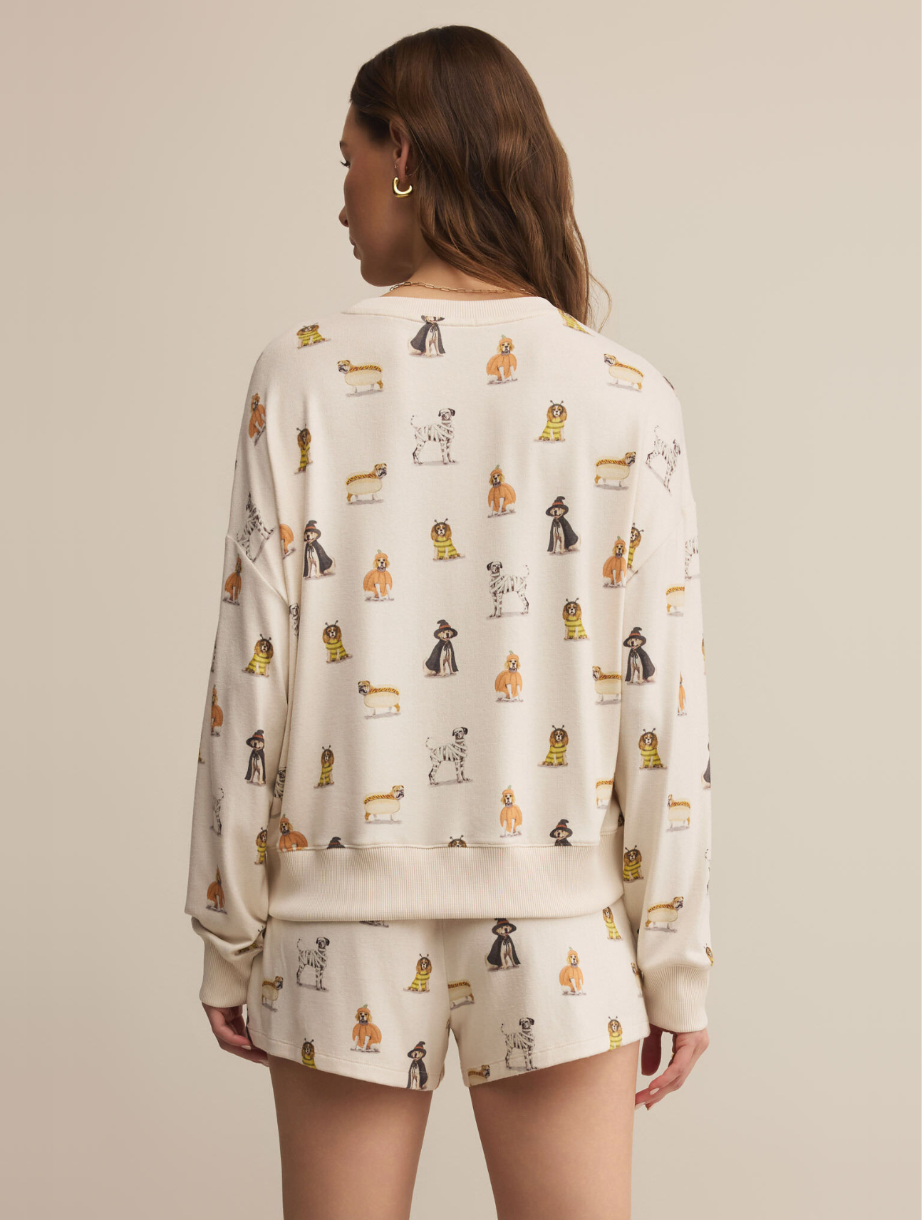 Elle Pup Long Sleeve Top