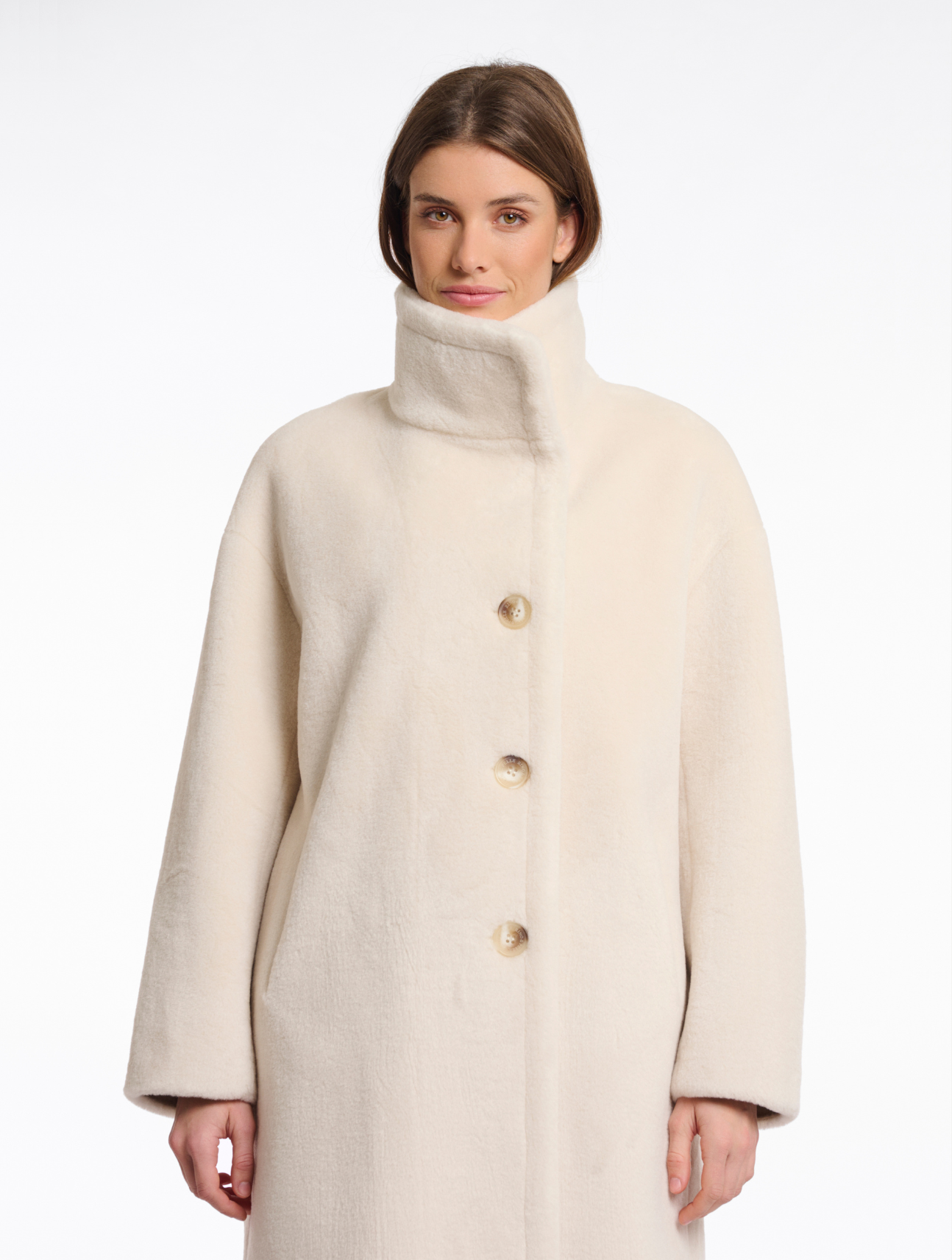 Cilou Faux Fur Coat