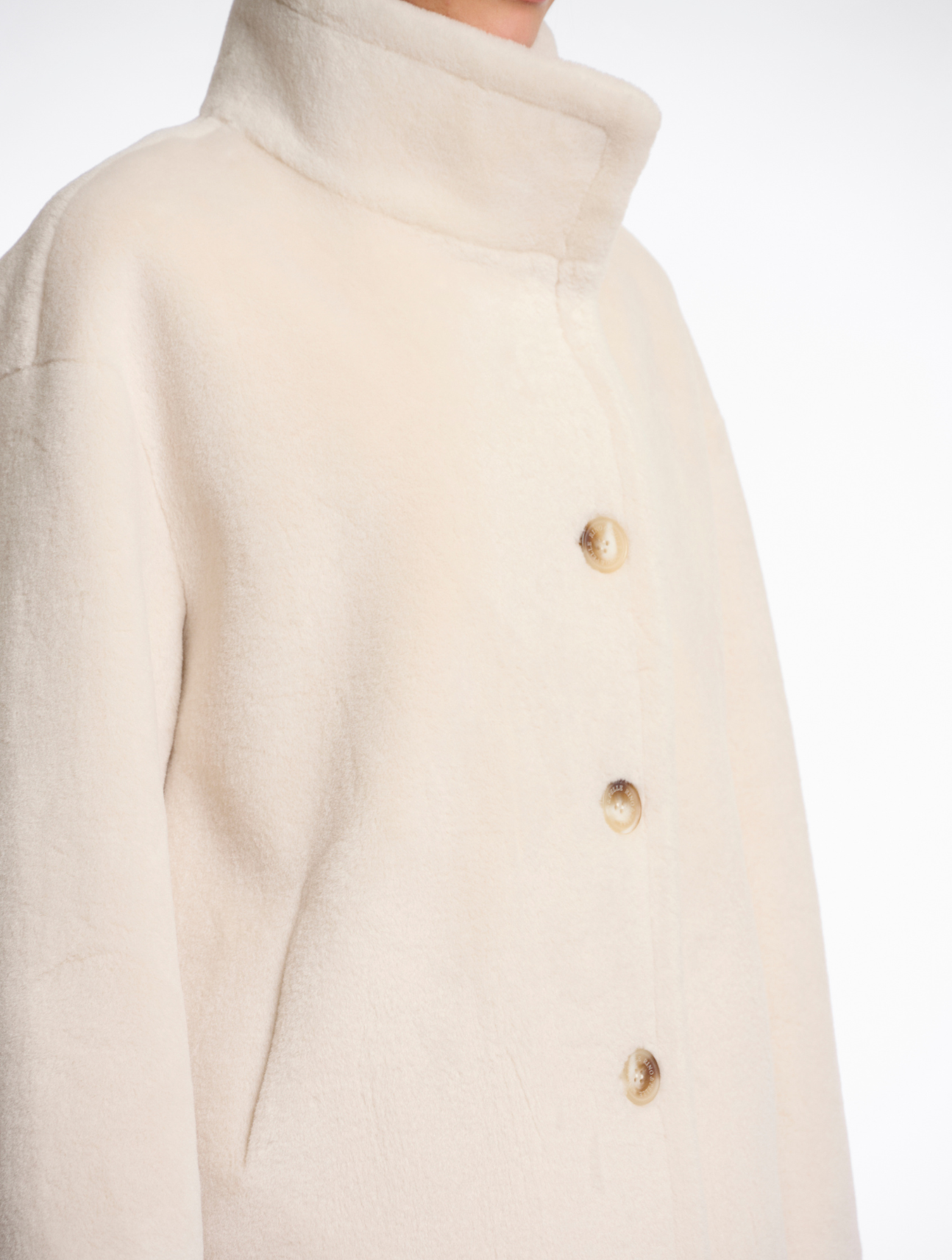 Cilou Faux Fur Coat