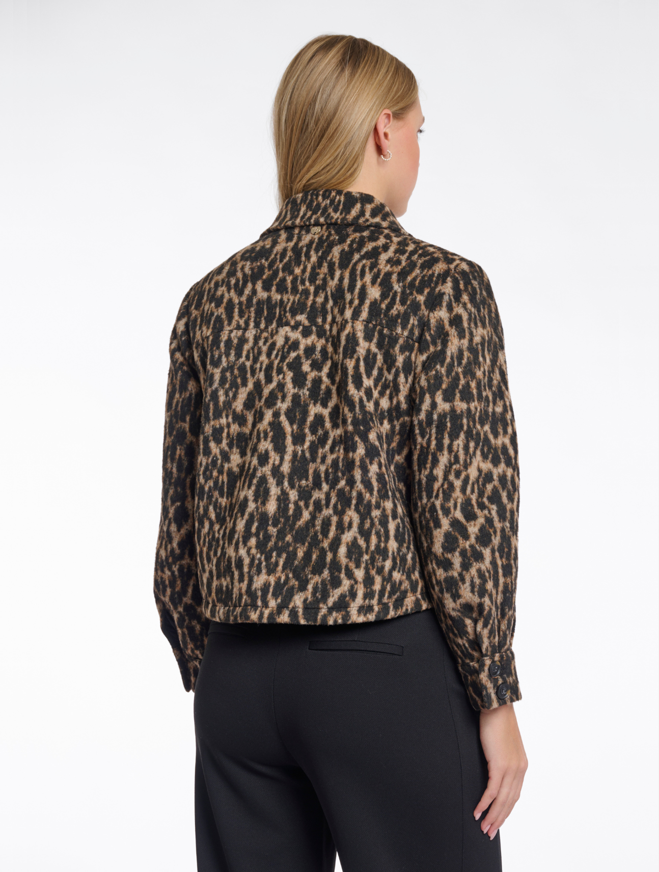 Lize Short Leopard Jacket