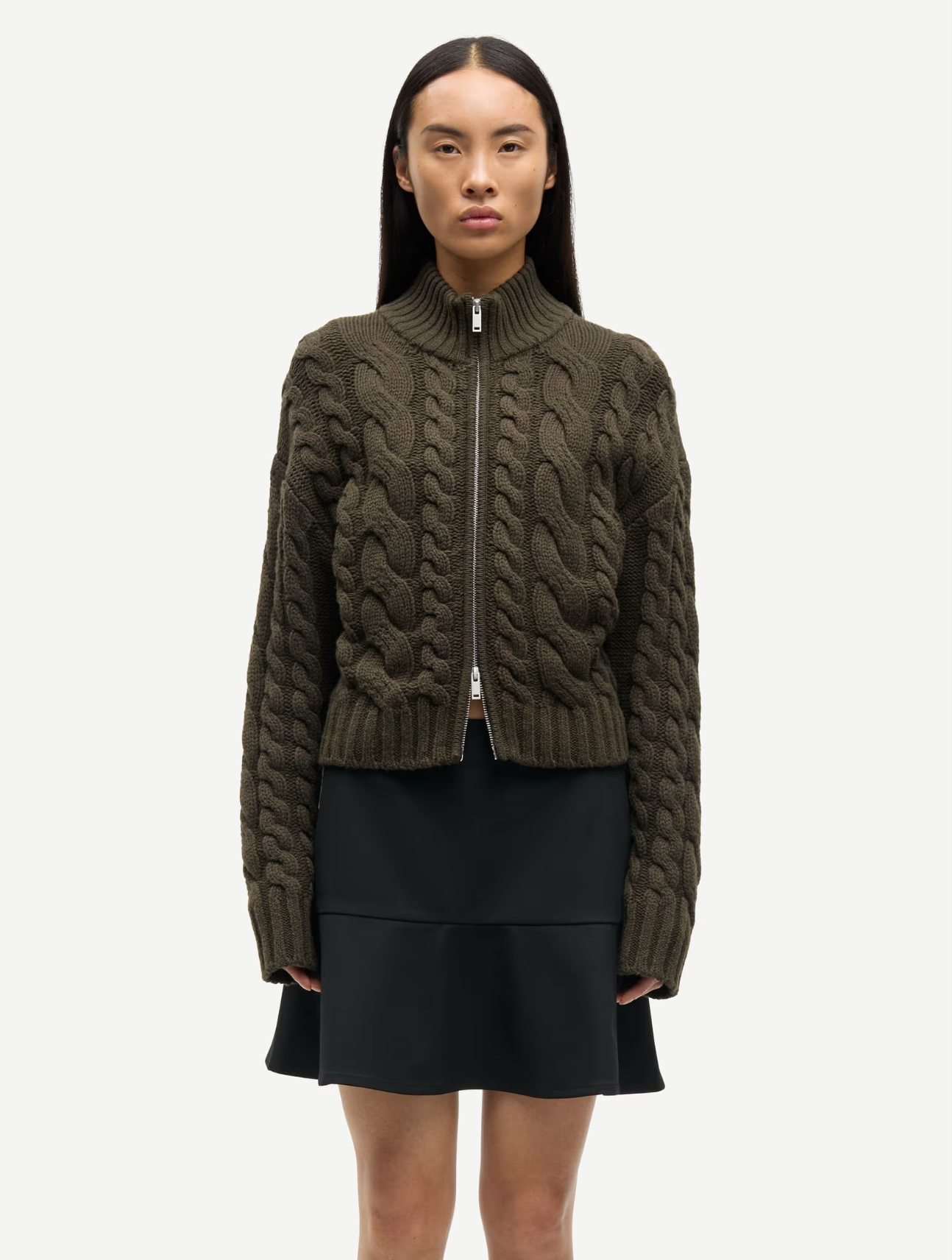 Harriet Zip Cardigan
