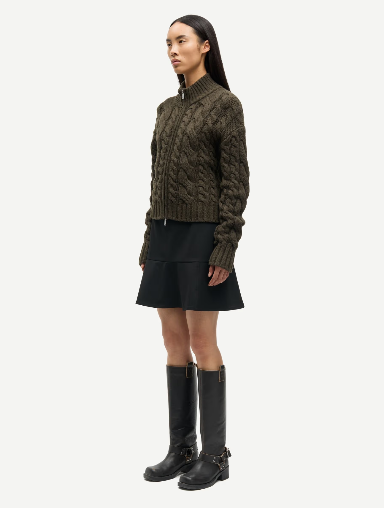 Harriet Zip Cardigan