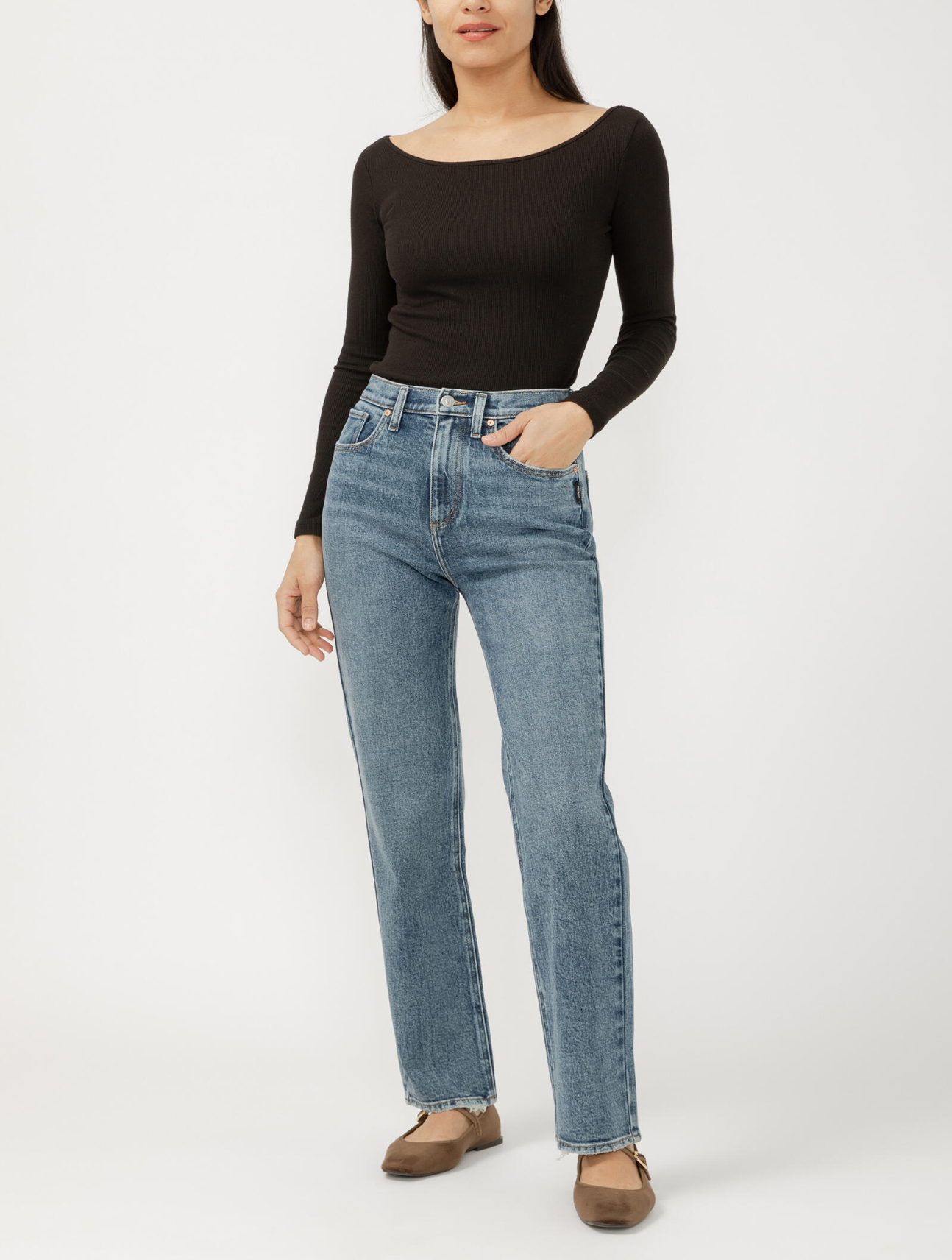 Highly Desirable High Rise Wide Leg