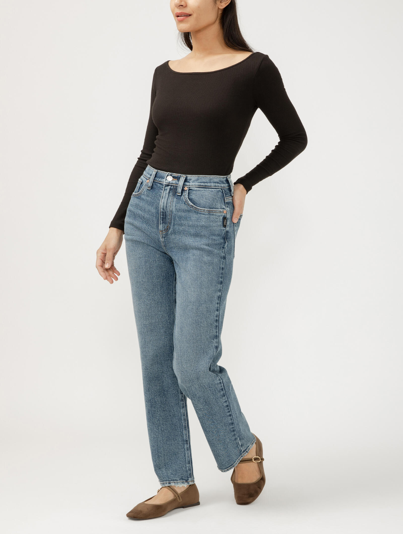 Highly Desirable High Rise Wide Leg