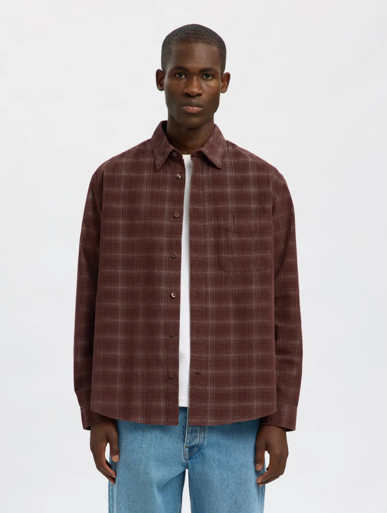 Claud Cord Check Shirt