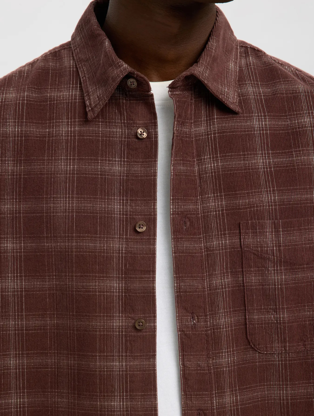 Claud Cord Check Shirt