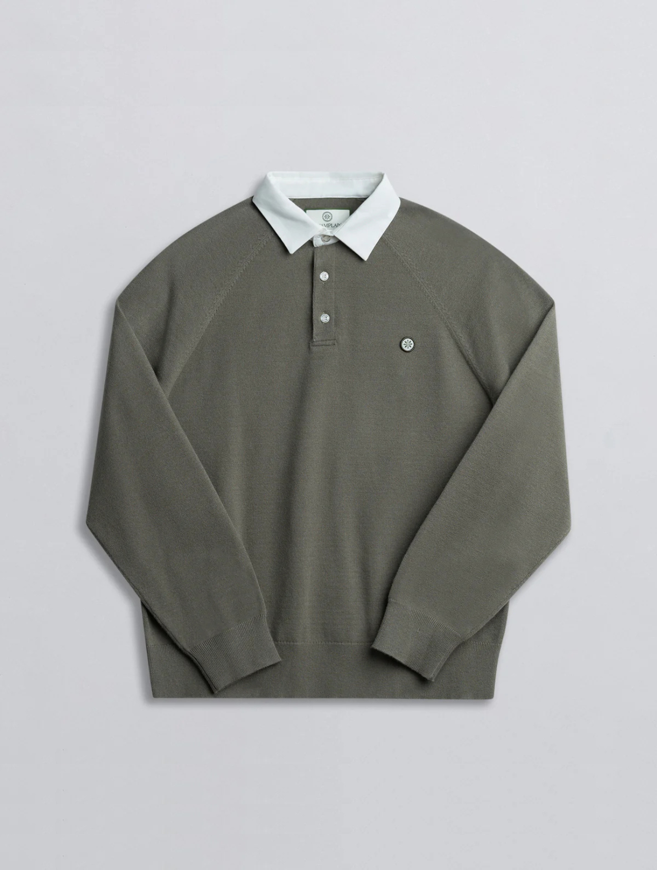 Long Sleeve Knit Rugby Shirt