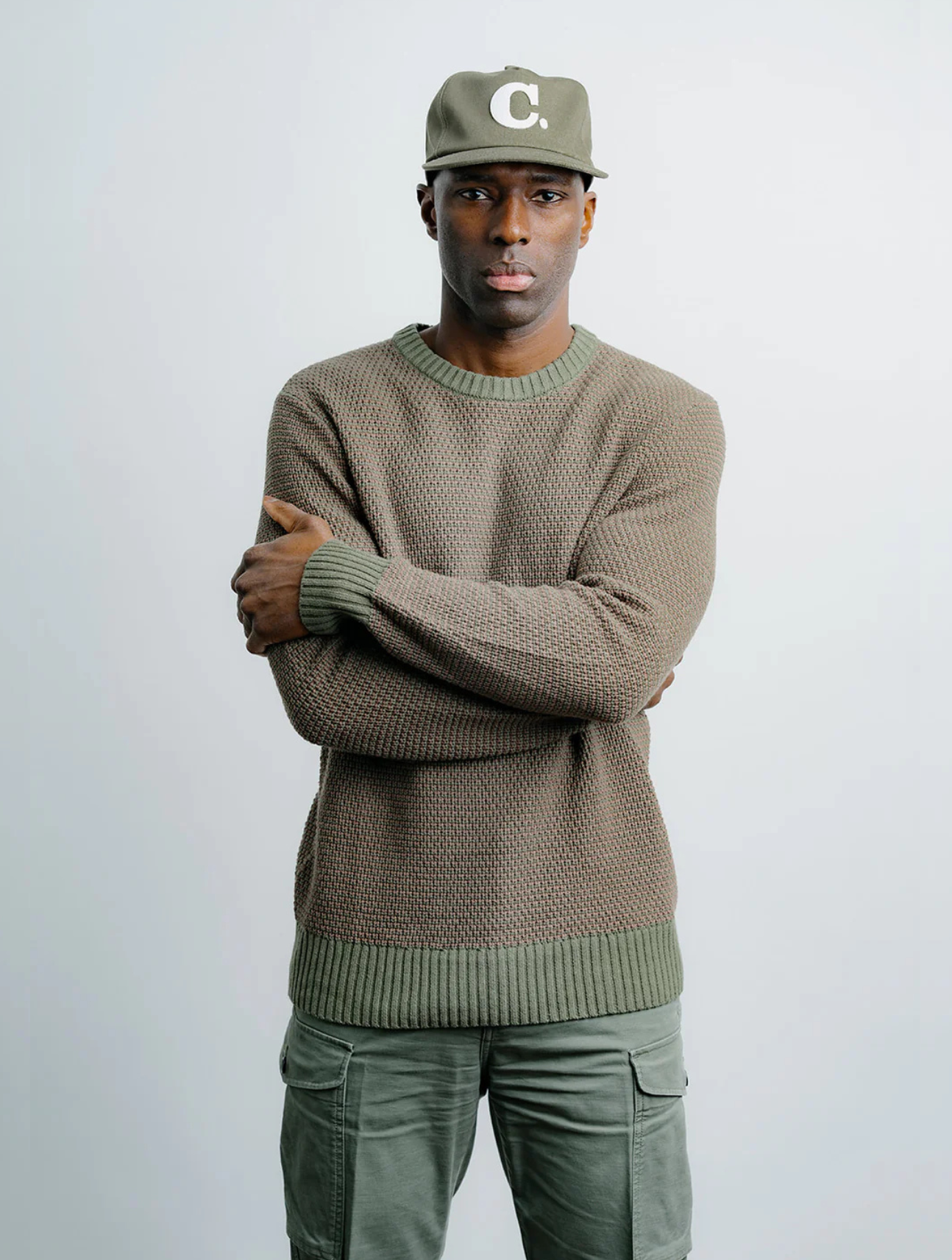 2 Tone Knit Sweater