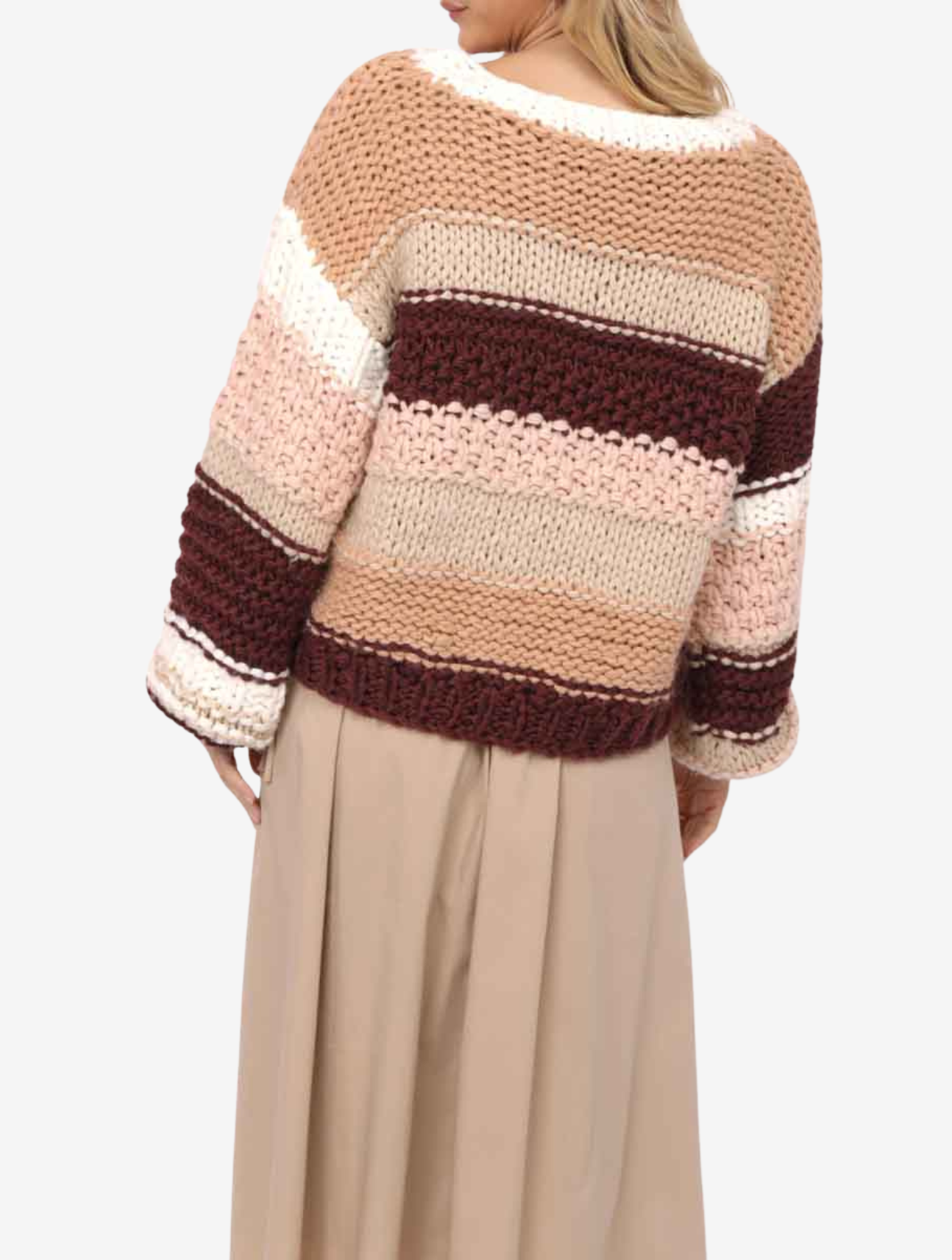 Butter Pecan Chunky Sweater