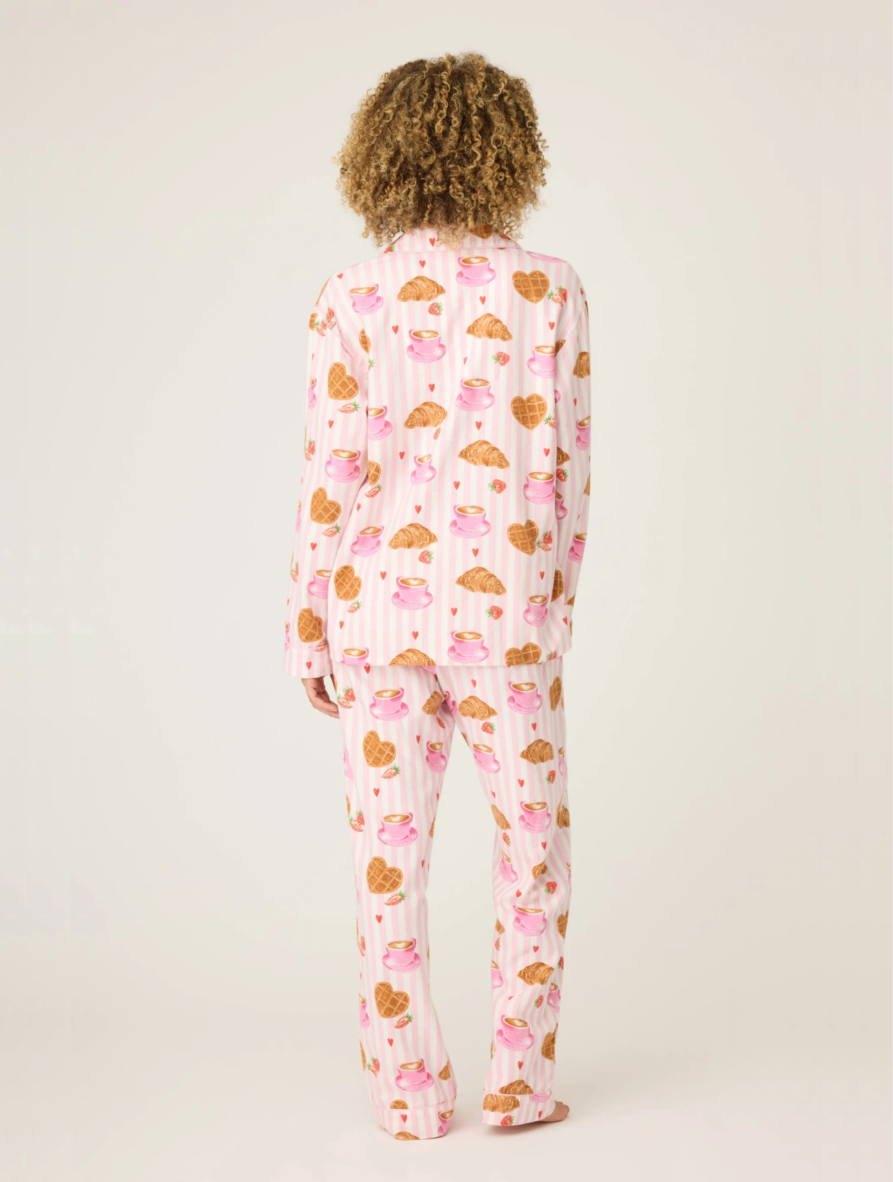 Brunch Club Flannel PJ Set