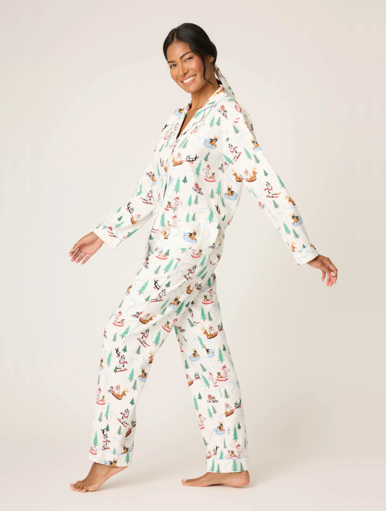Sleigh All Day Flannel PJ Set
