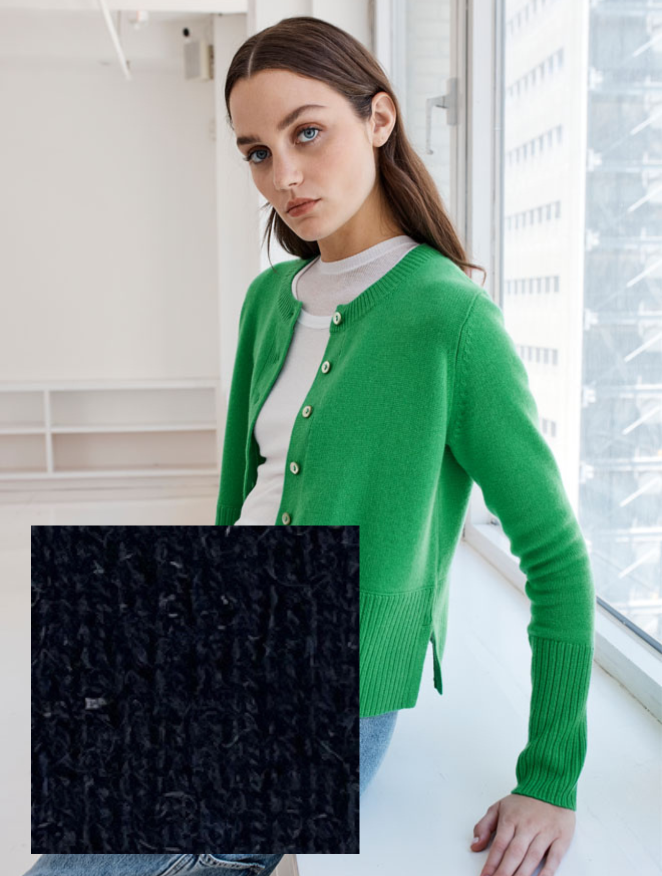 Hi Rib Cardigan