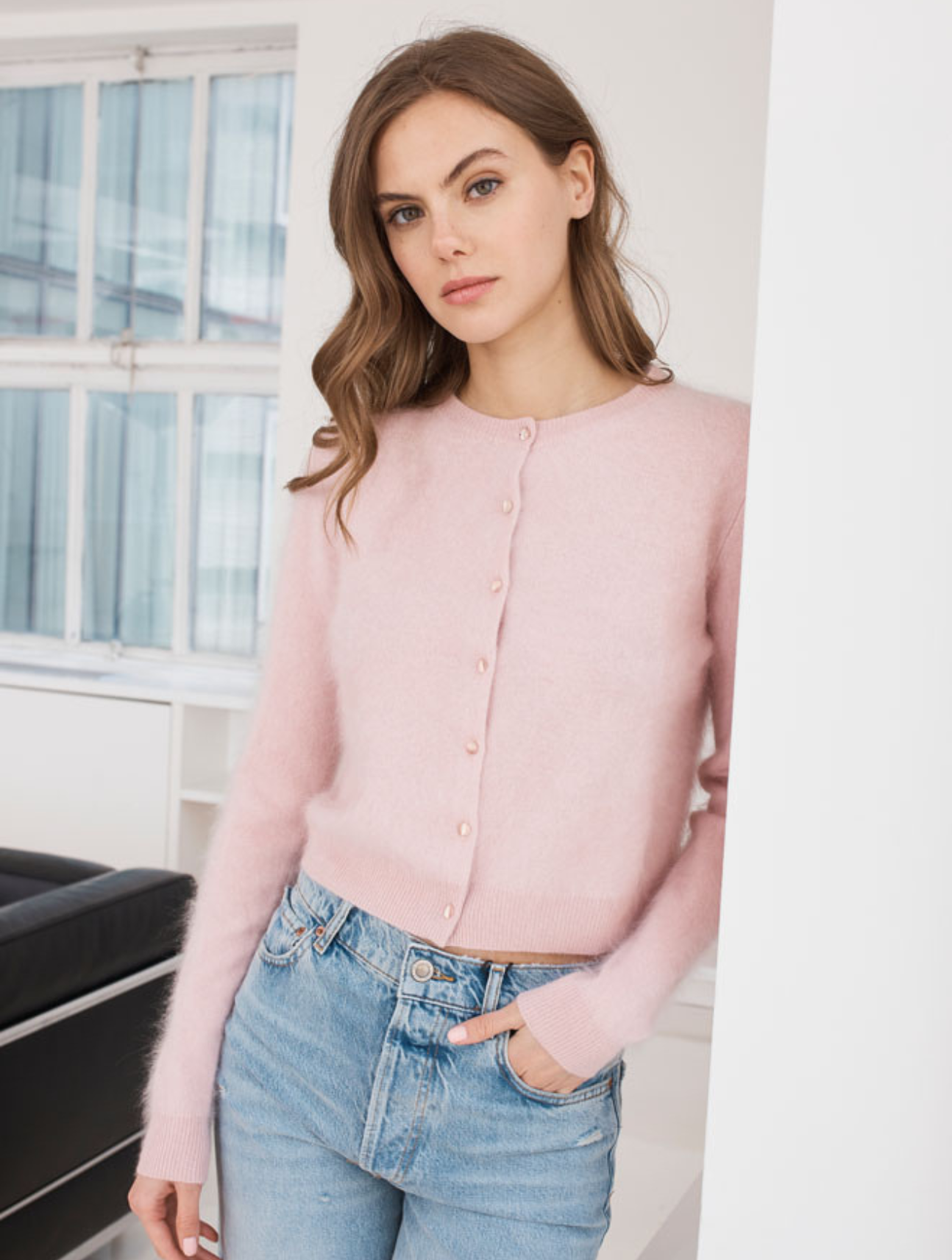 Brushed Baby Cardigan