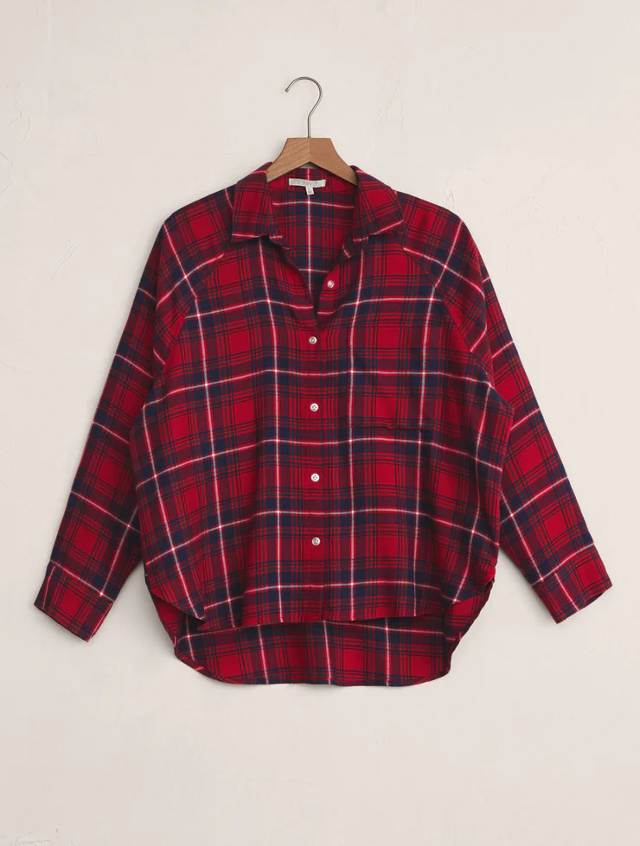 River Plaid Button Up