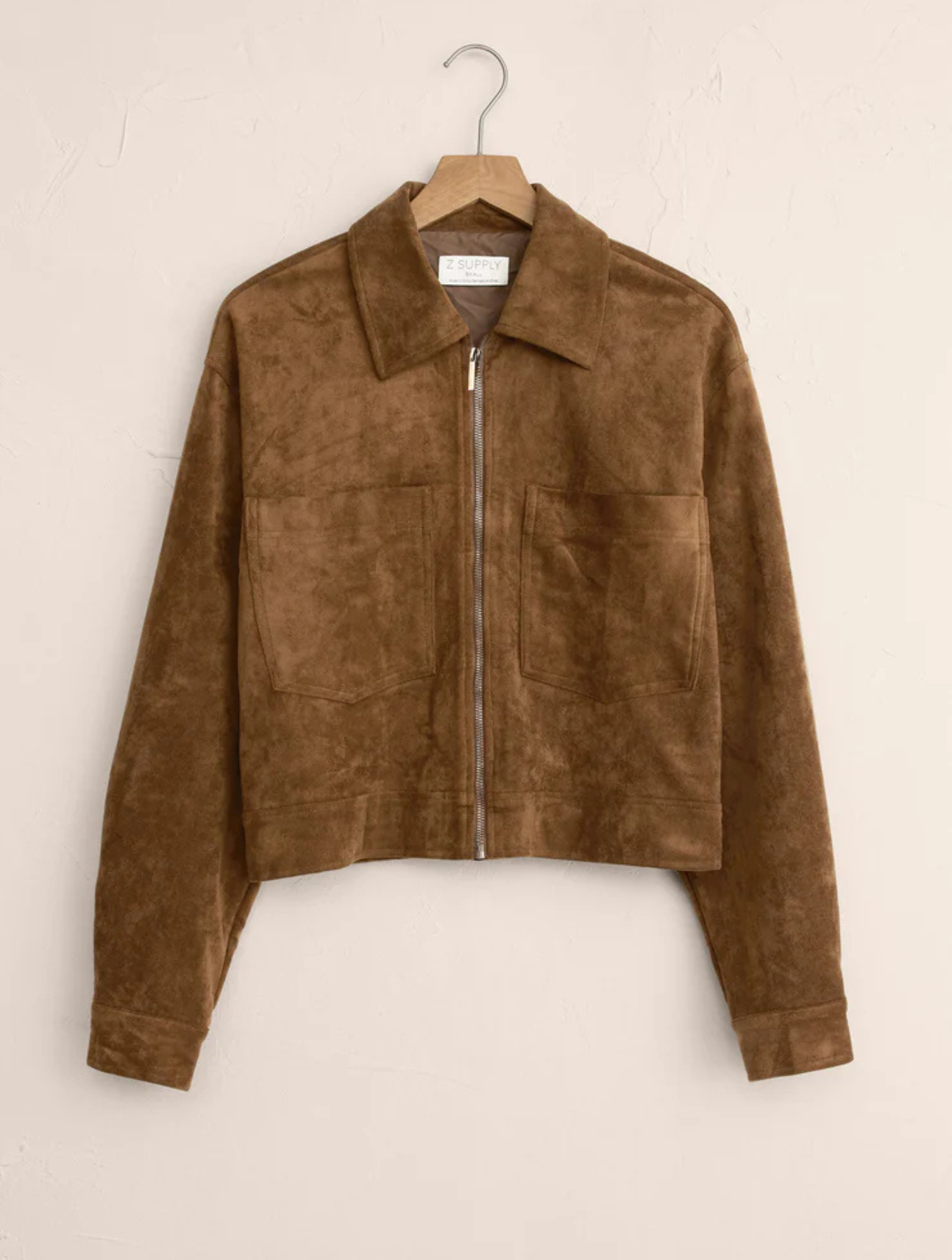 Heritage Vegan Suede Jacket