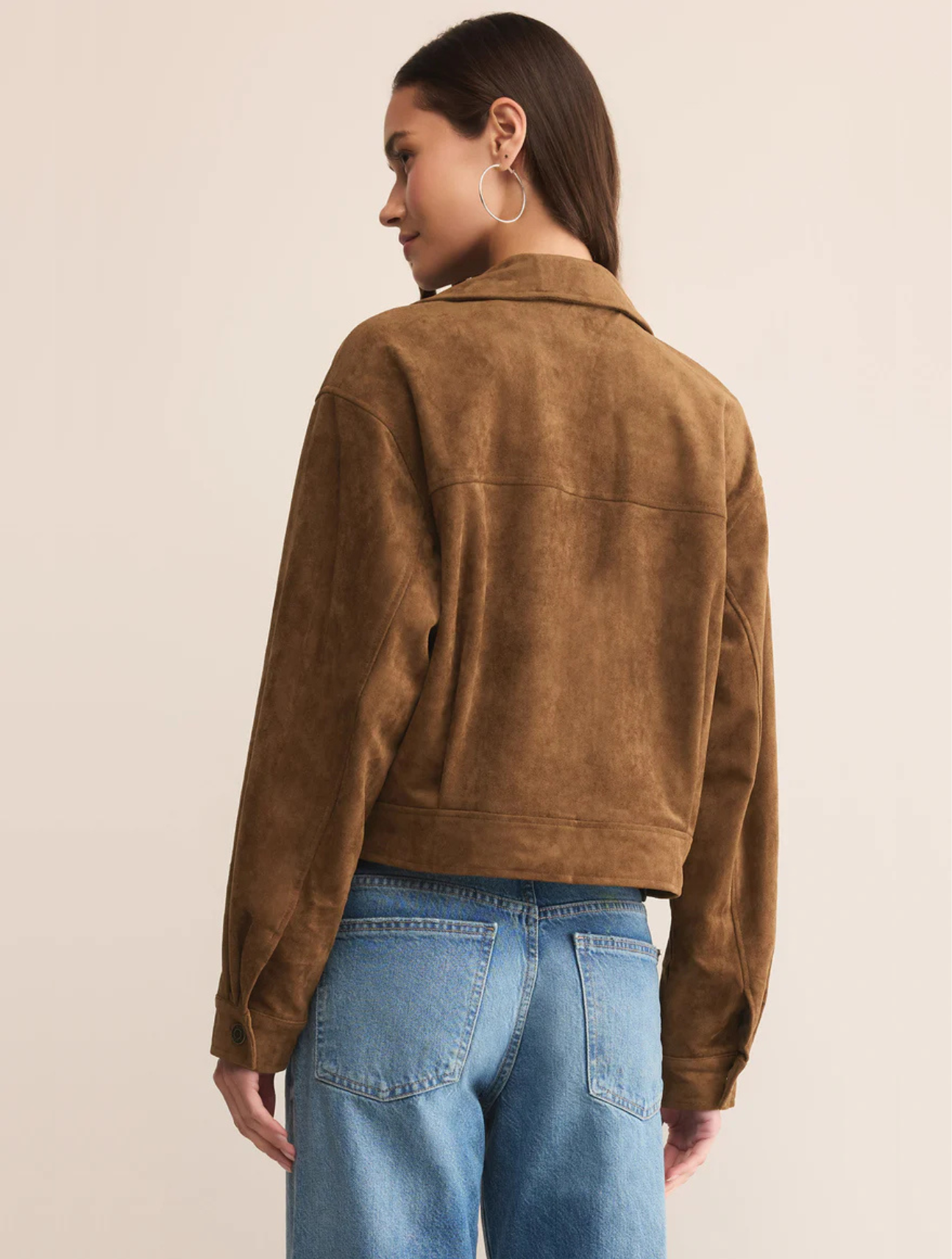 Heritage Vegan Suede Jacket