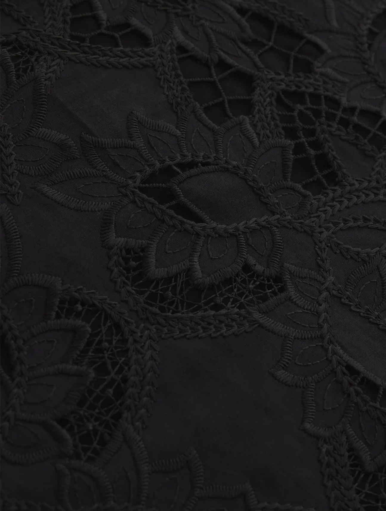 Siren Embroidered Mini Skirt