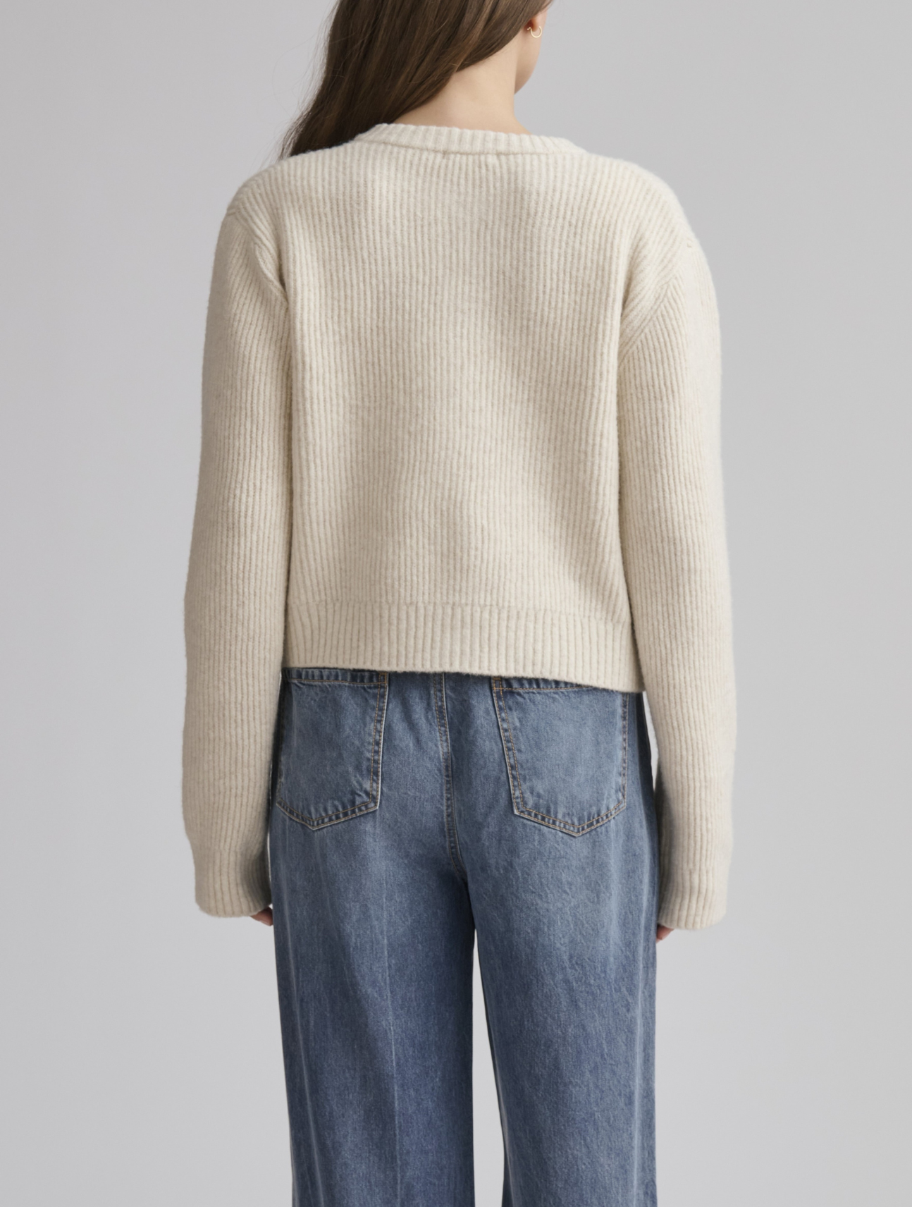 Stassi Satin Tie Cardigan