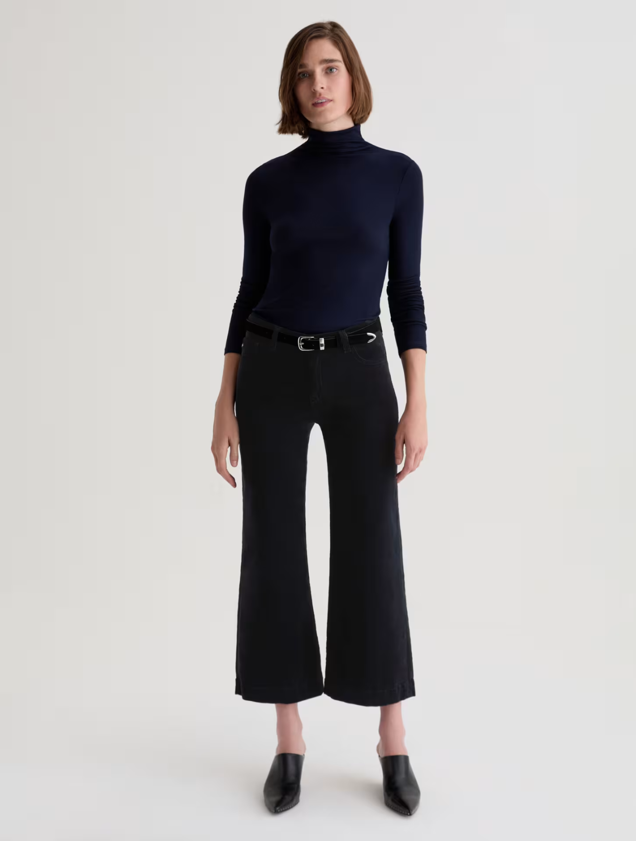 Saige Wide Leg Crop Corduroy