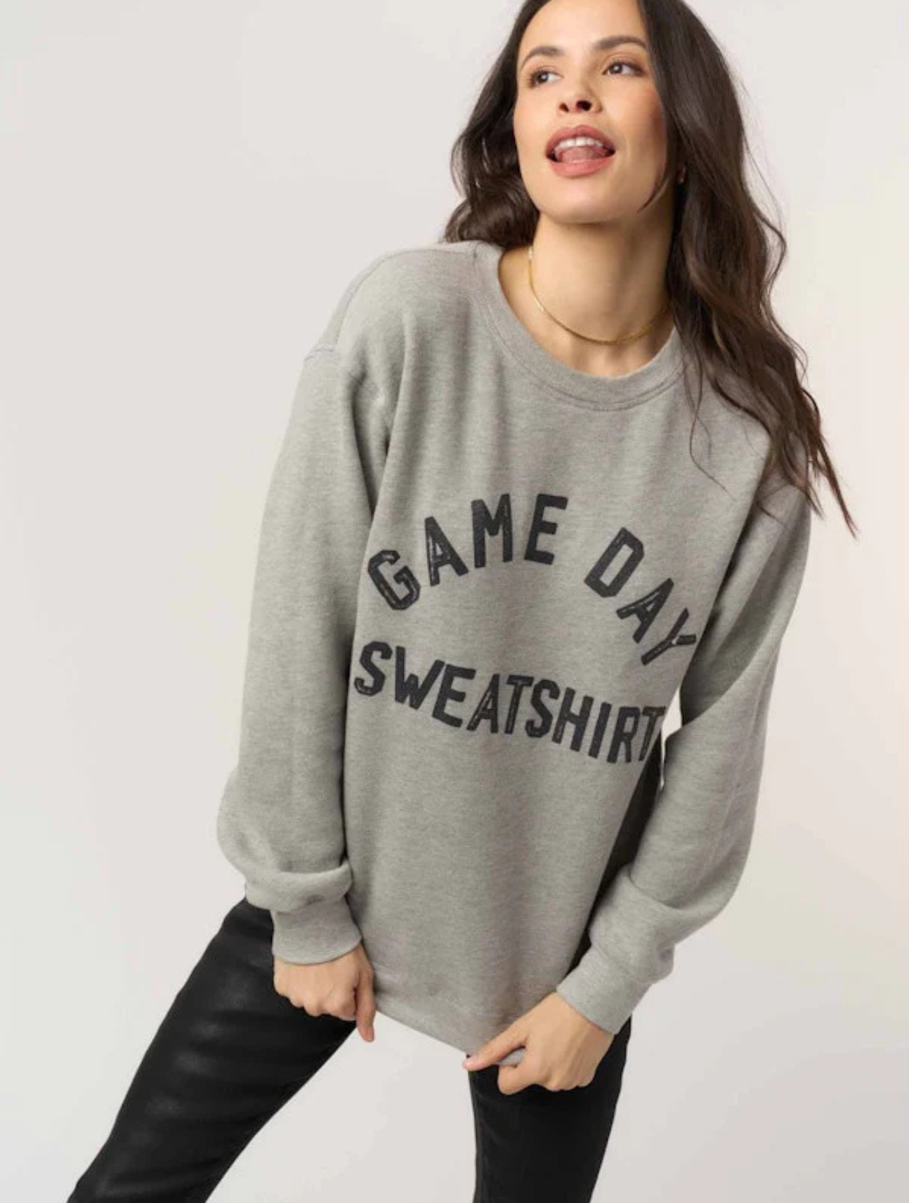Game Day/Day Drinking Reversible Sweatshirt