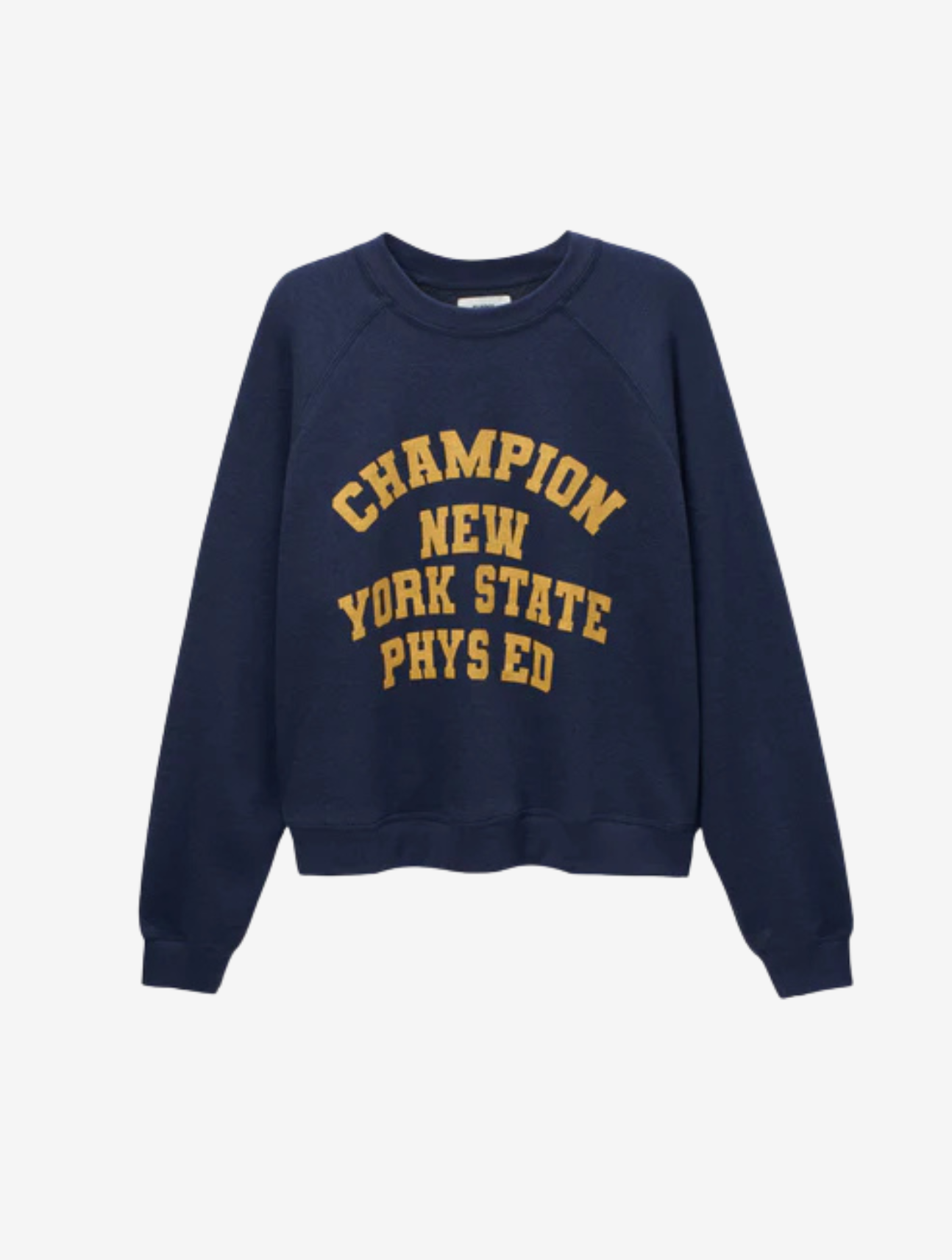 NY Phys Ed. Raglan Crew