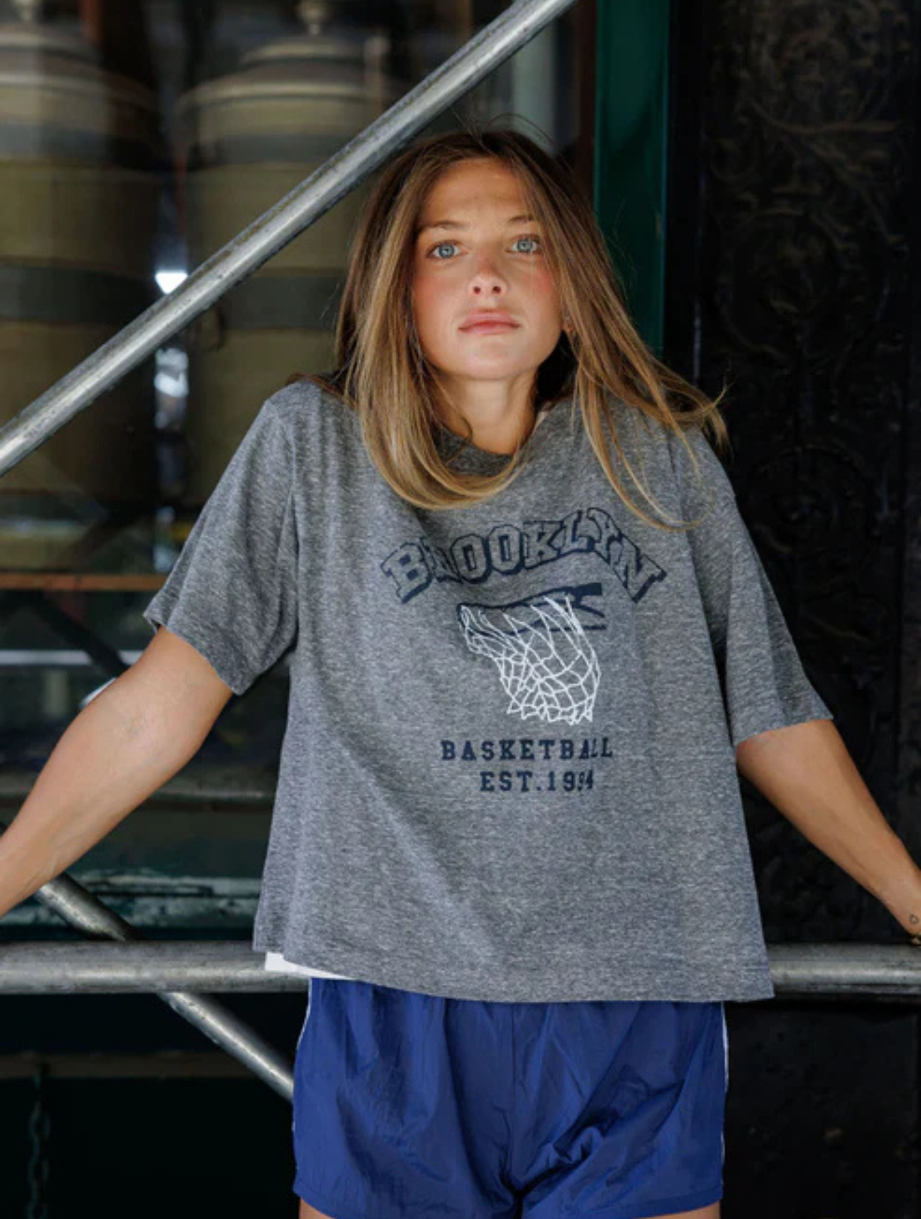 Brooklyn Basketball Boyfriend Tee