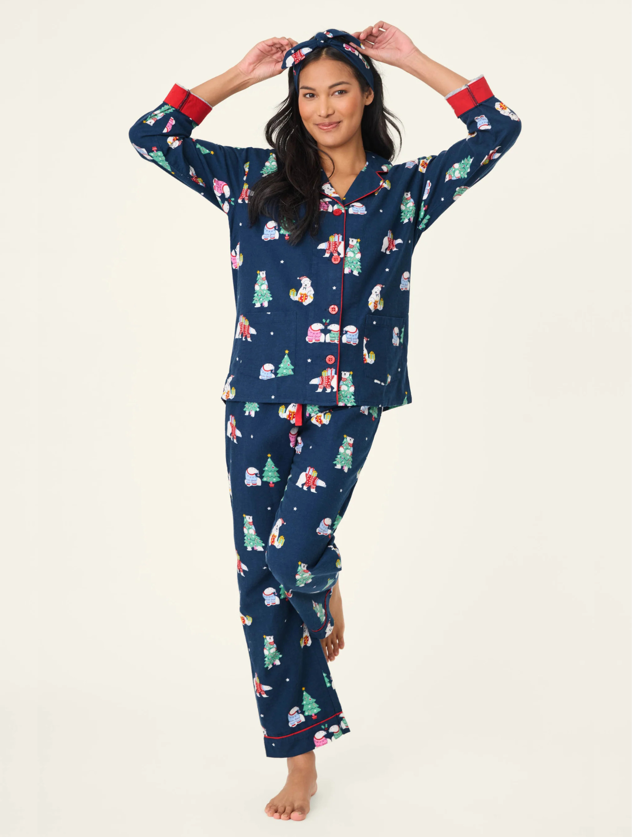 Bearly Awake Flannel PJ Set