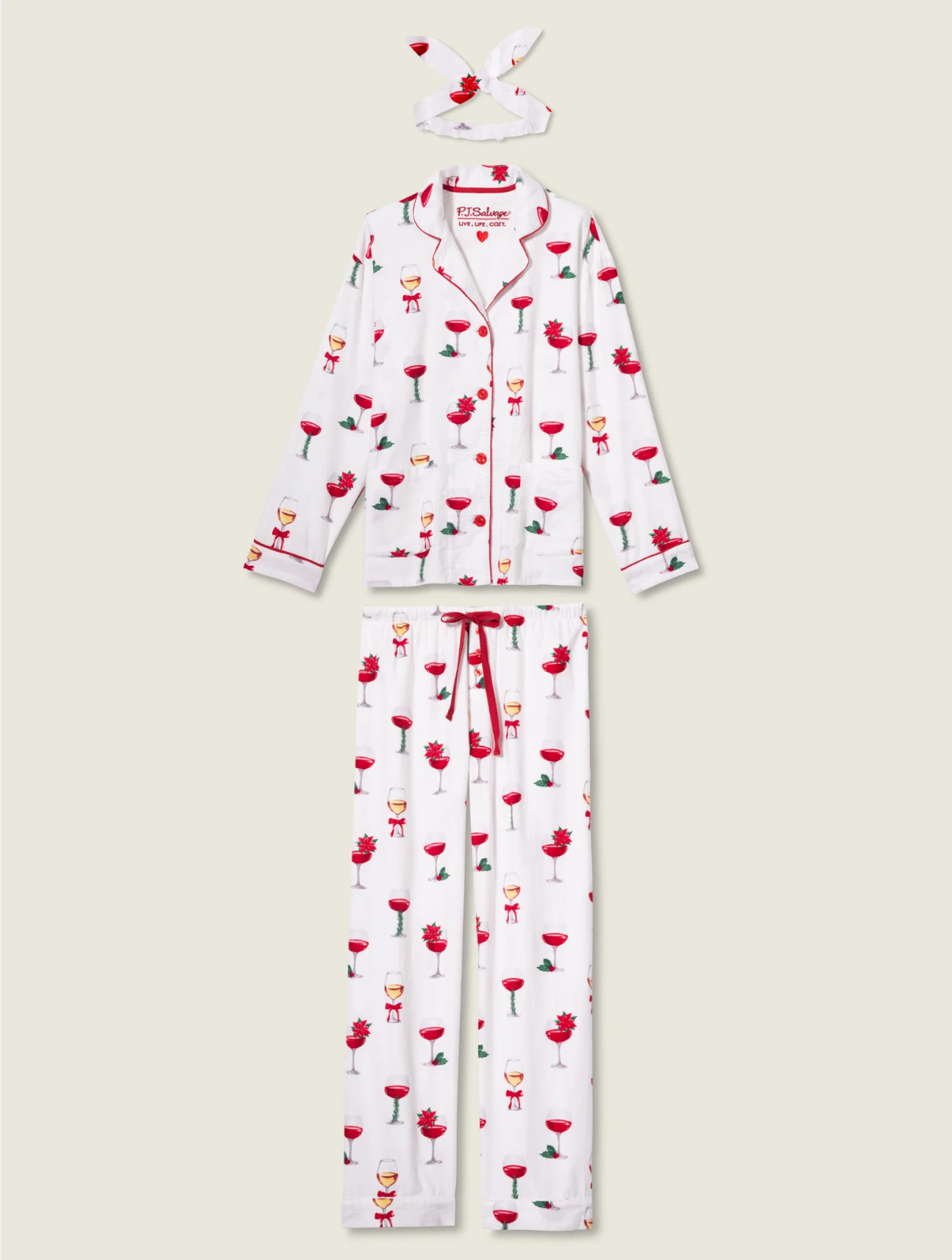 Let's Get Toasty Flannel PJ Set