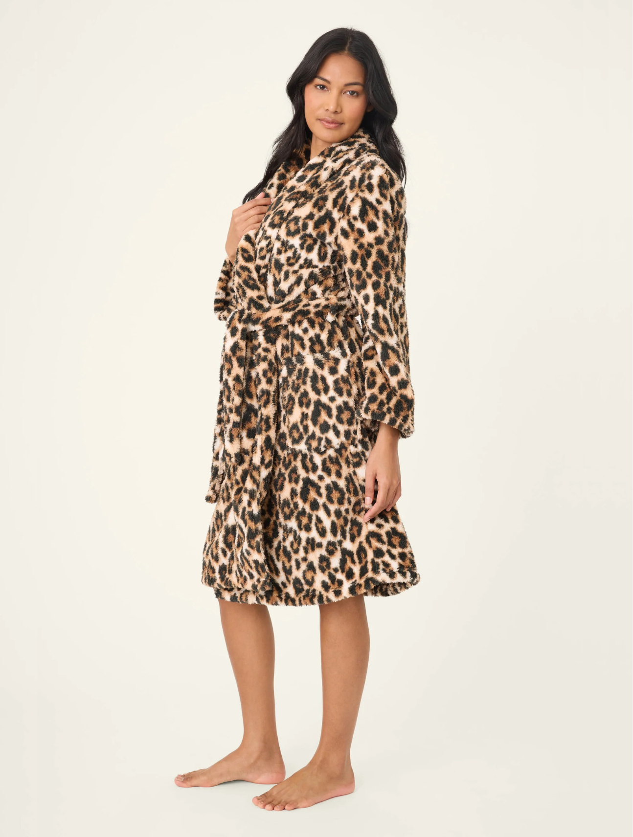 Holiday Dreams Leopard Robe