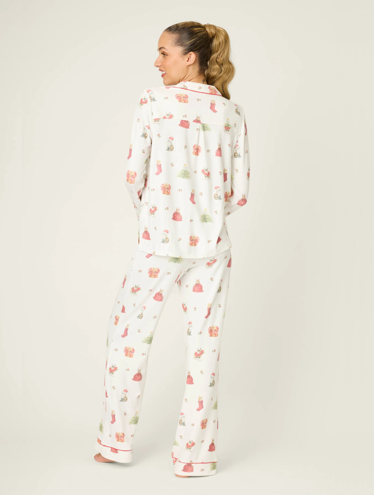 Feline Festive PJ Set