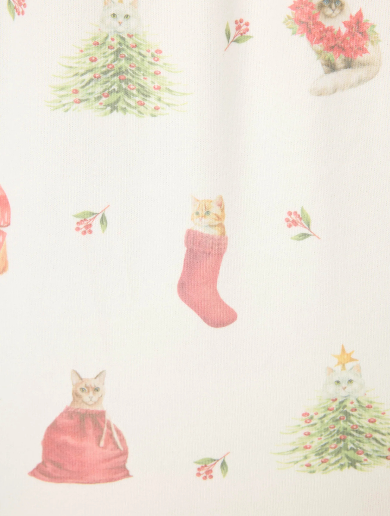 Feline Festive PJ Set