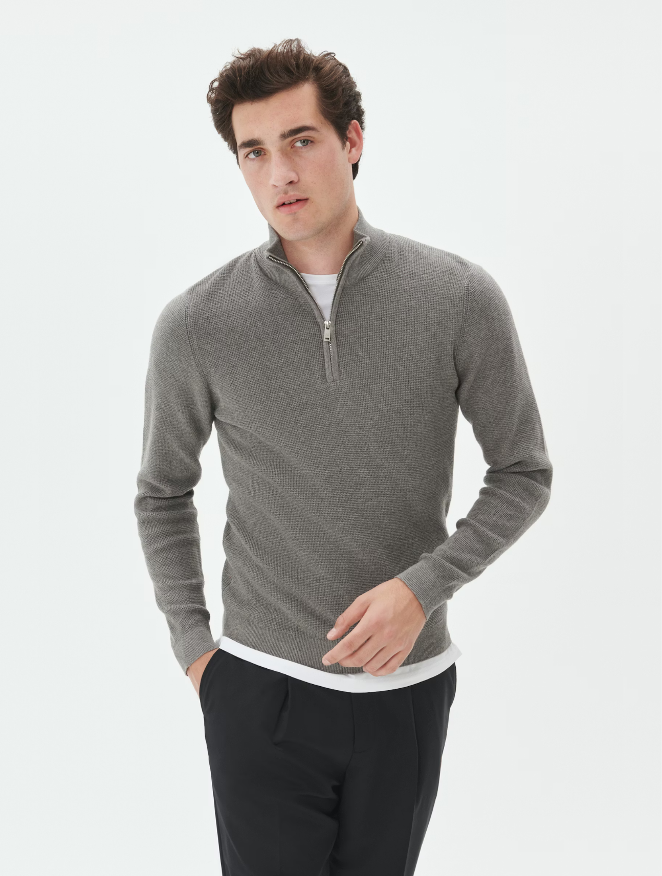 Lagoon Half Zip Sweater