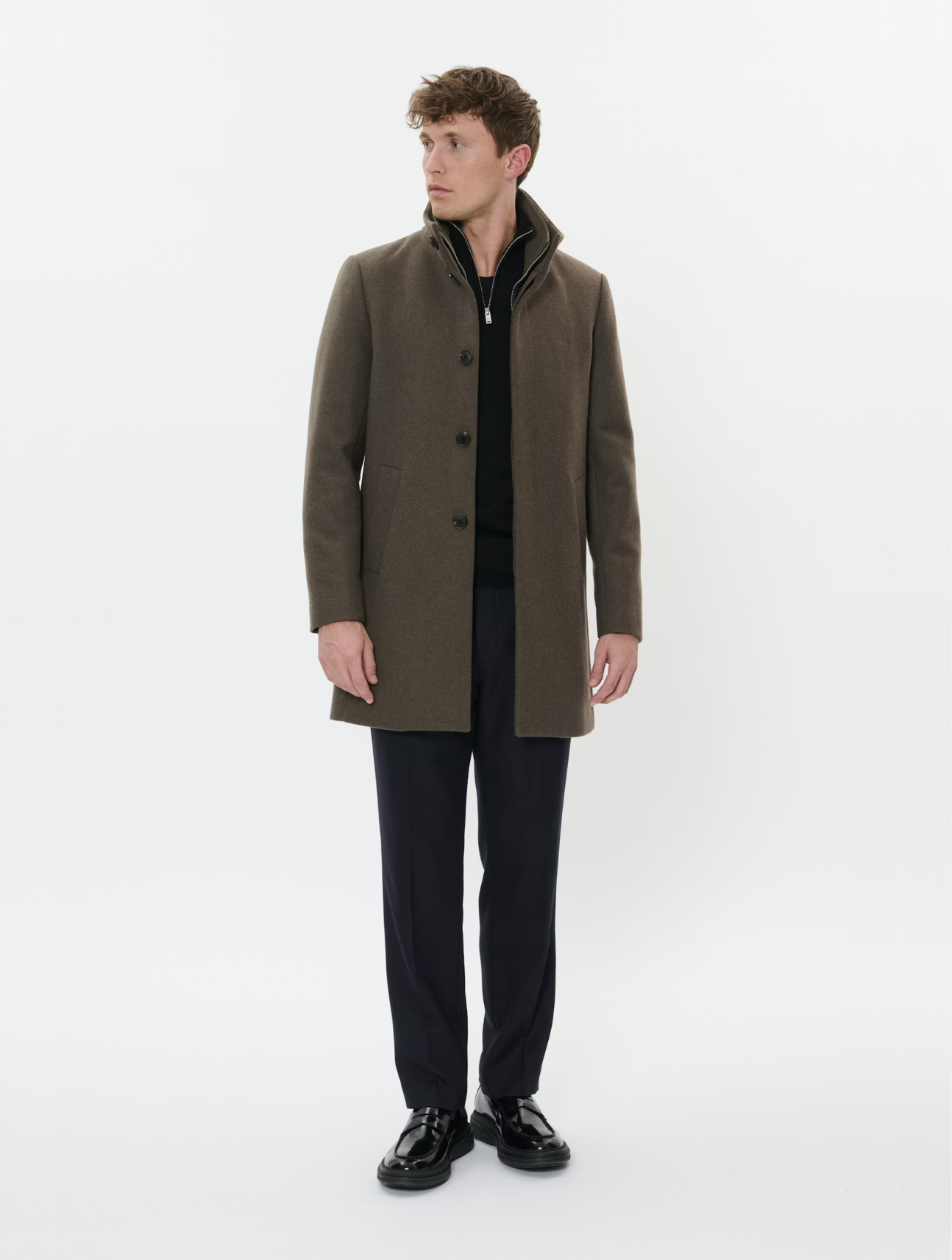 Harvey Wool Coat