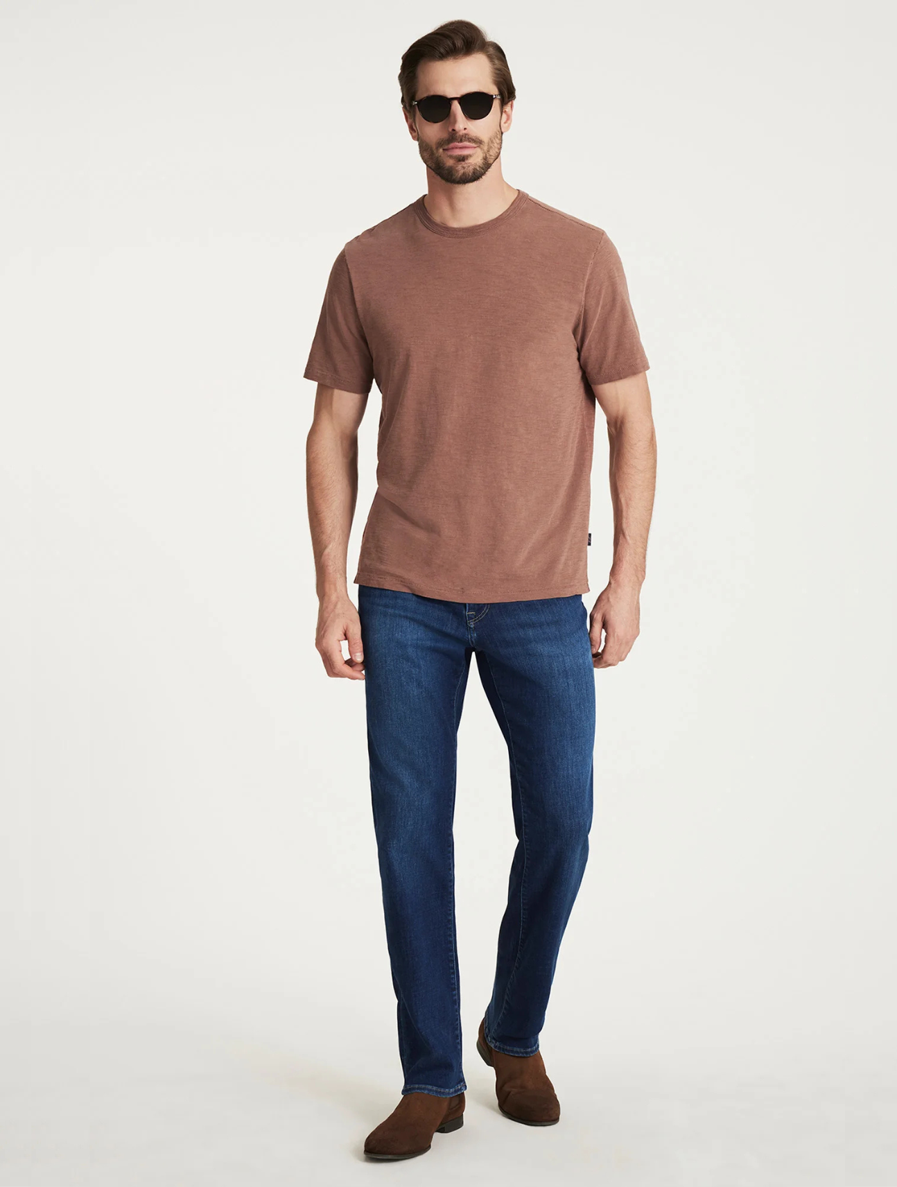 Slub Crew Neck T-Shirt