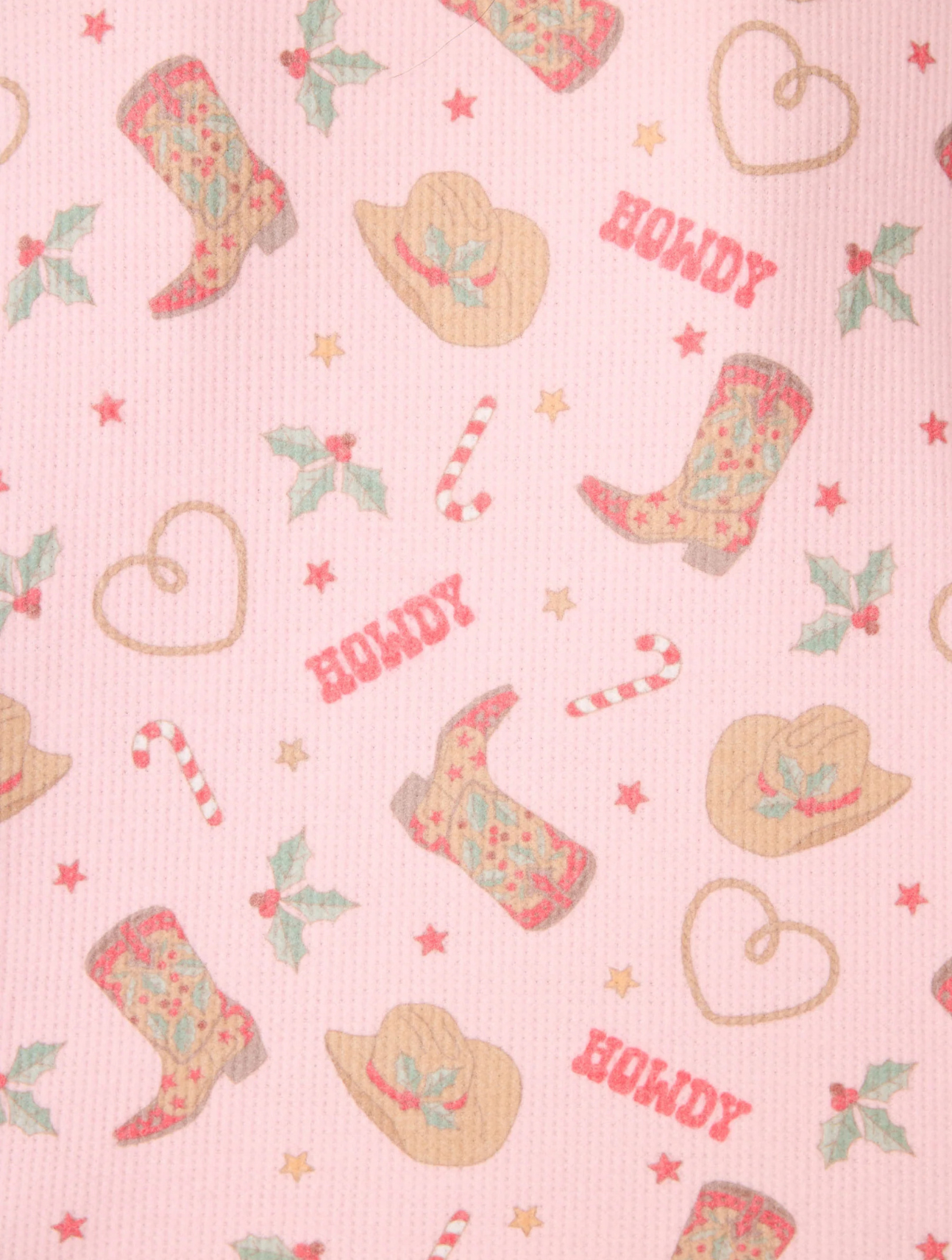 Boyfriend Boxer Western Holiday PJ Set