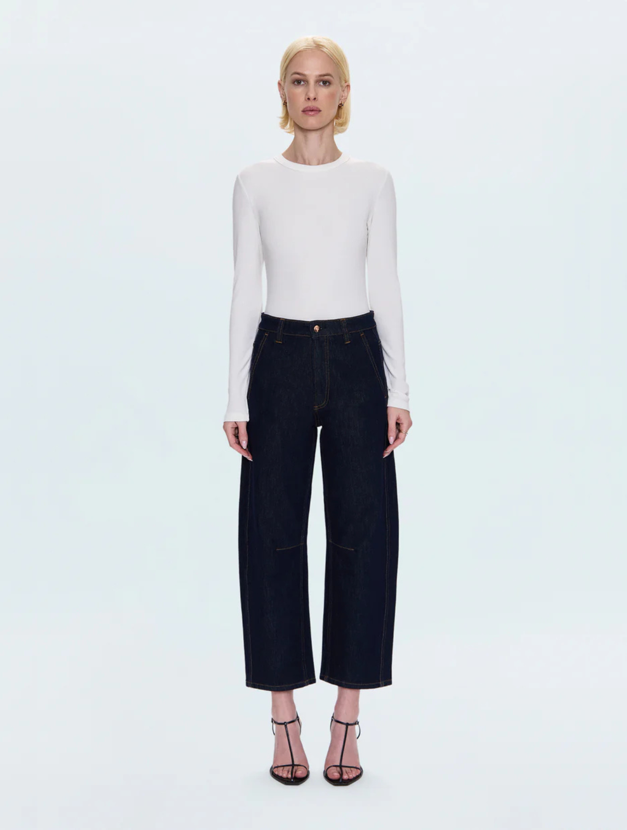 Beau Seamed Crescent Jean