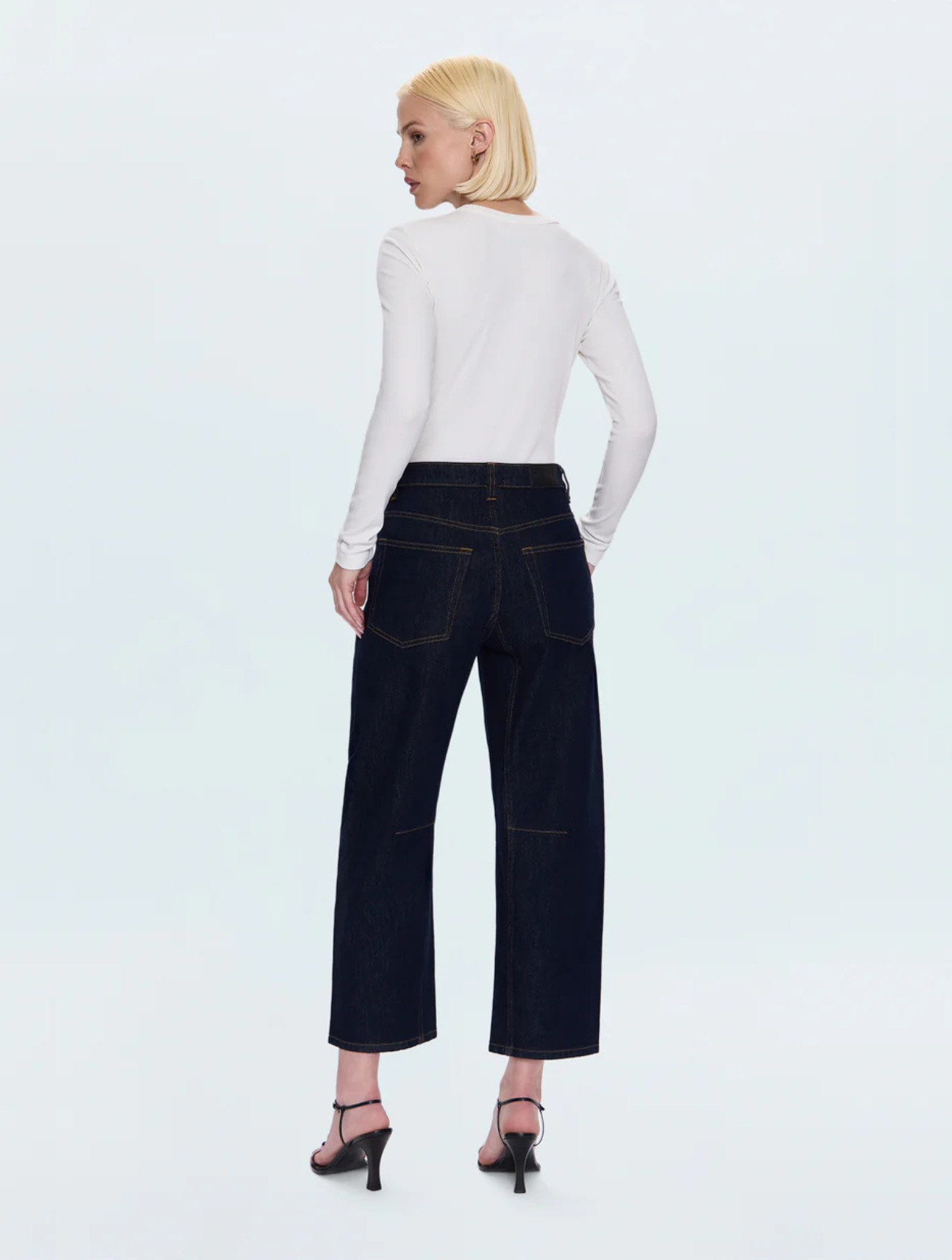 Beau Seamed Crescent Jean
