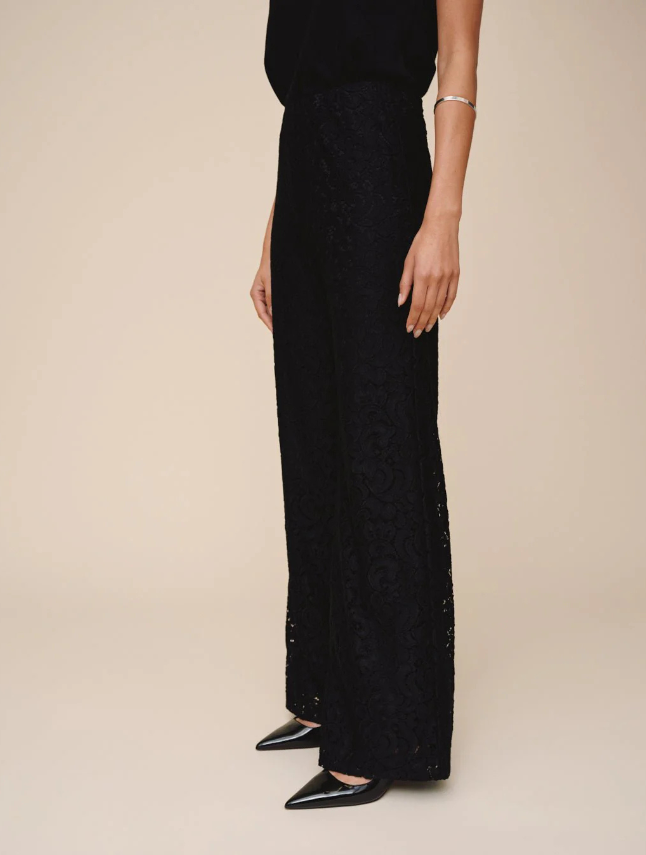 Pull On Stretch Lace Pant