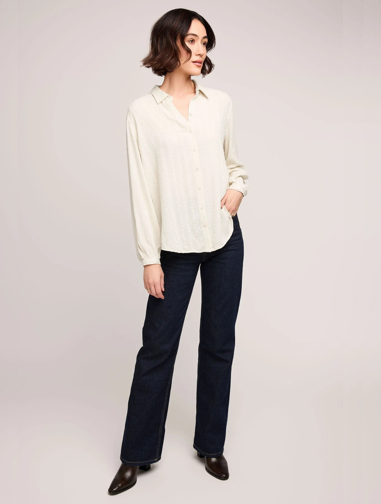 Solana Button Down Shirt